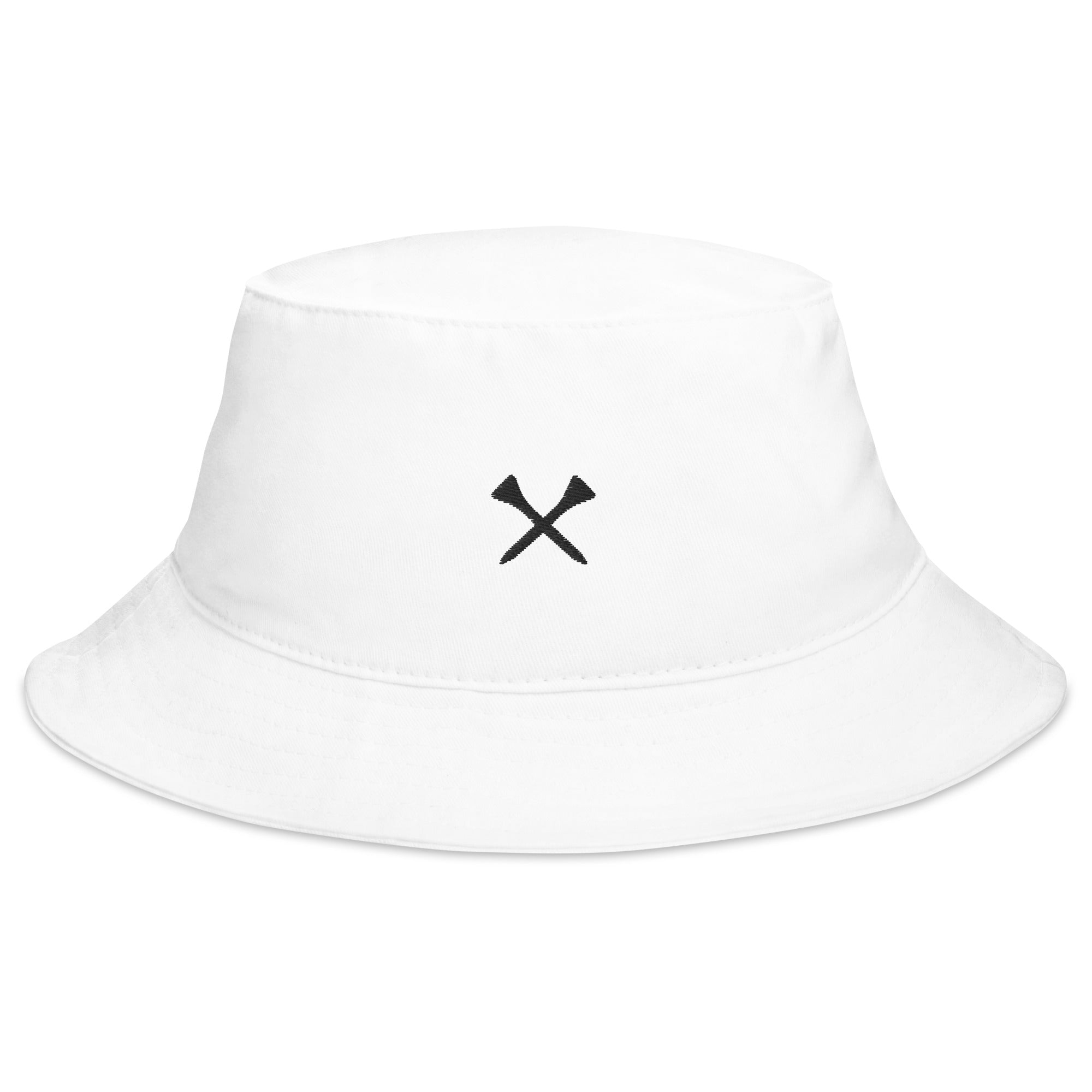 Crossed Tees Embroidered Bucket Hat