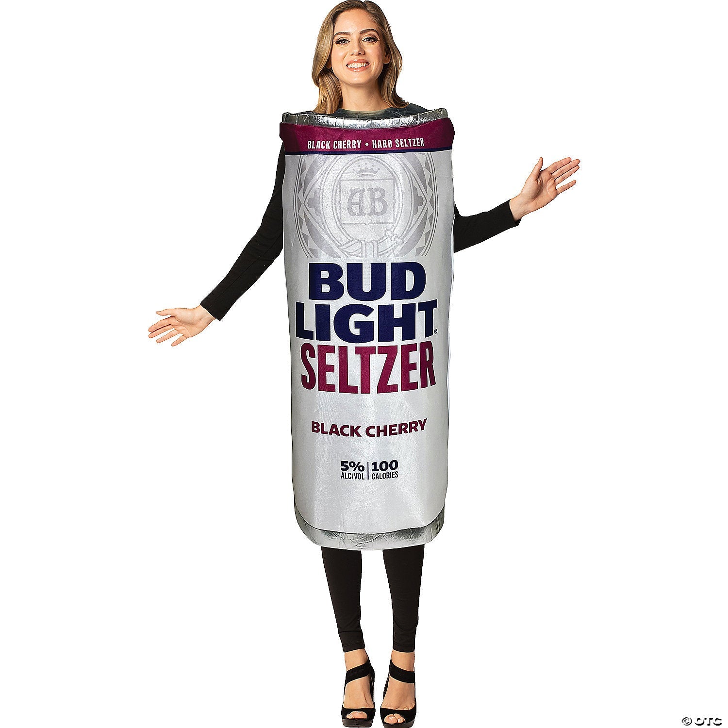 Adult Bud Light Black Cherry Seltzer Costume