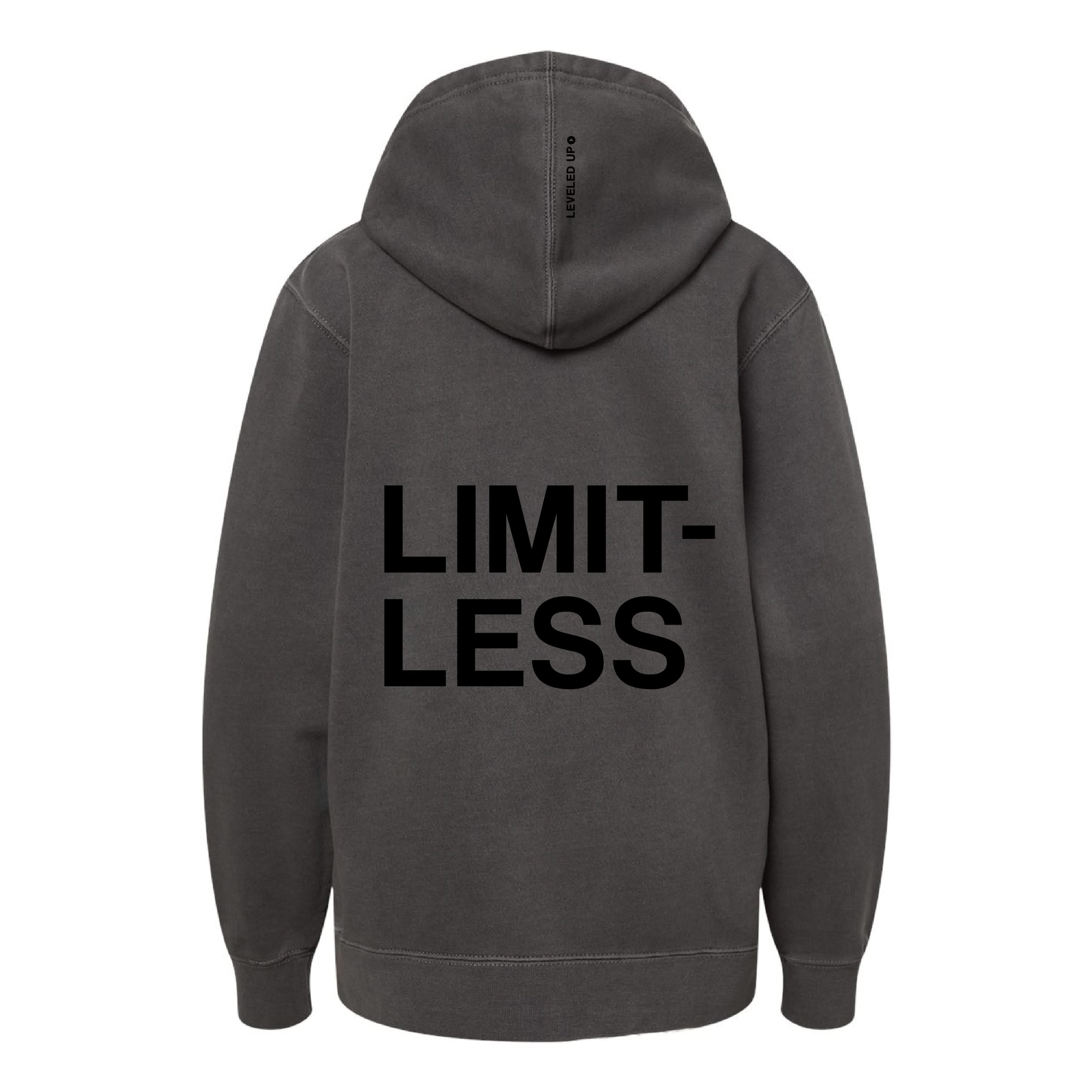 BUILT BRAVE HOODIE - Embroidered/Printed Adult Pigment