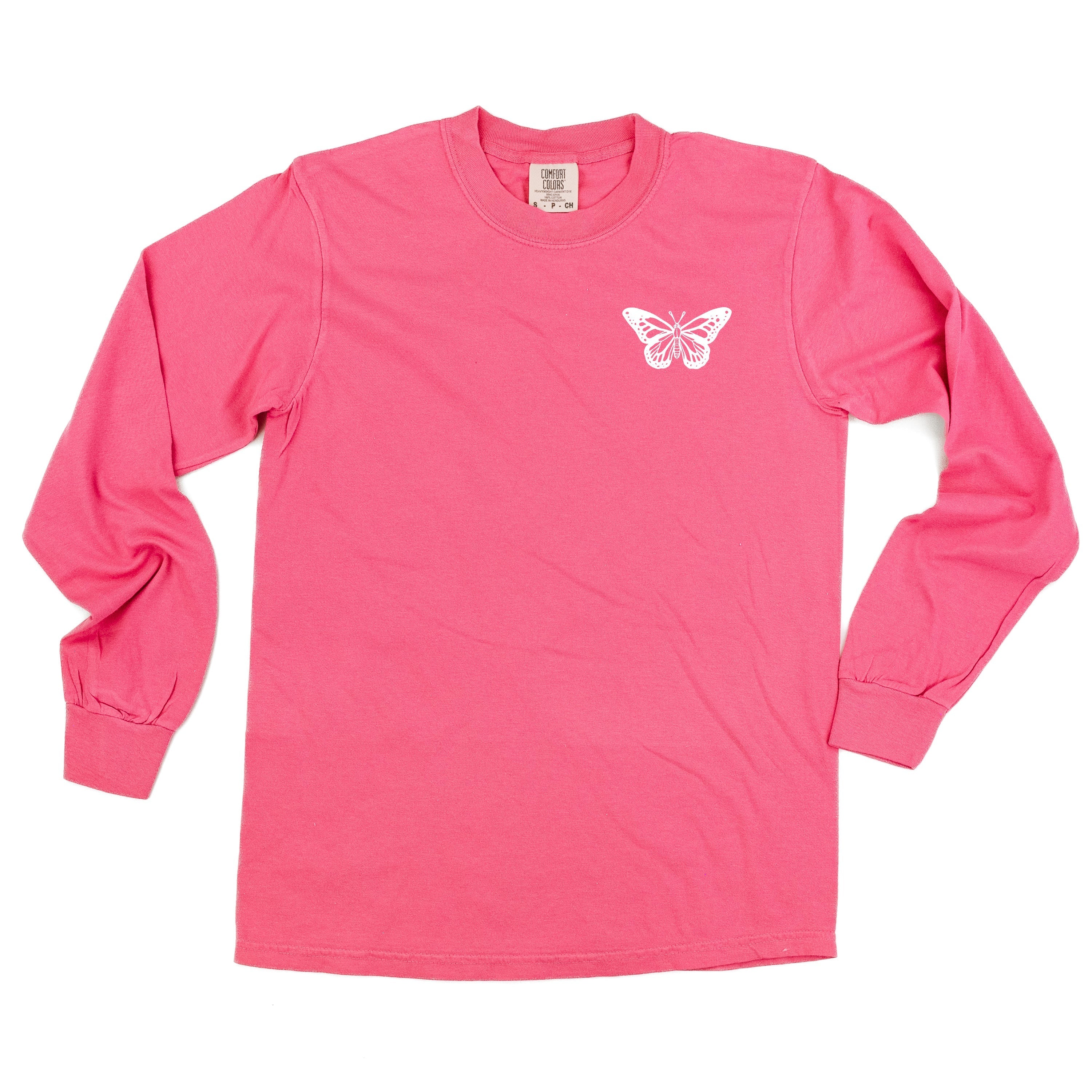 Butterfly - Long Sleeve Comfort Colors Tee