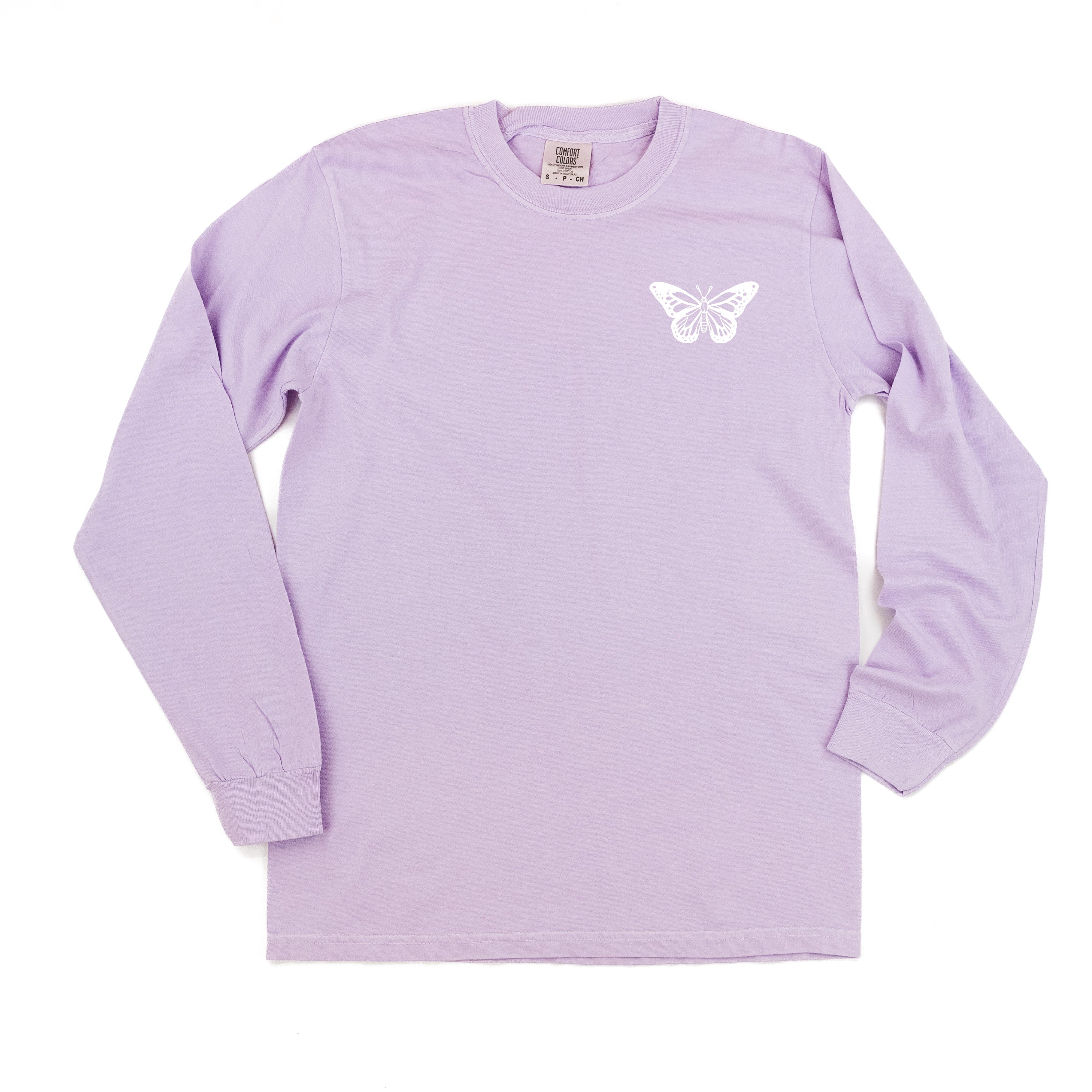 Butterfly - Long Sleeve Comfort Colors Tee