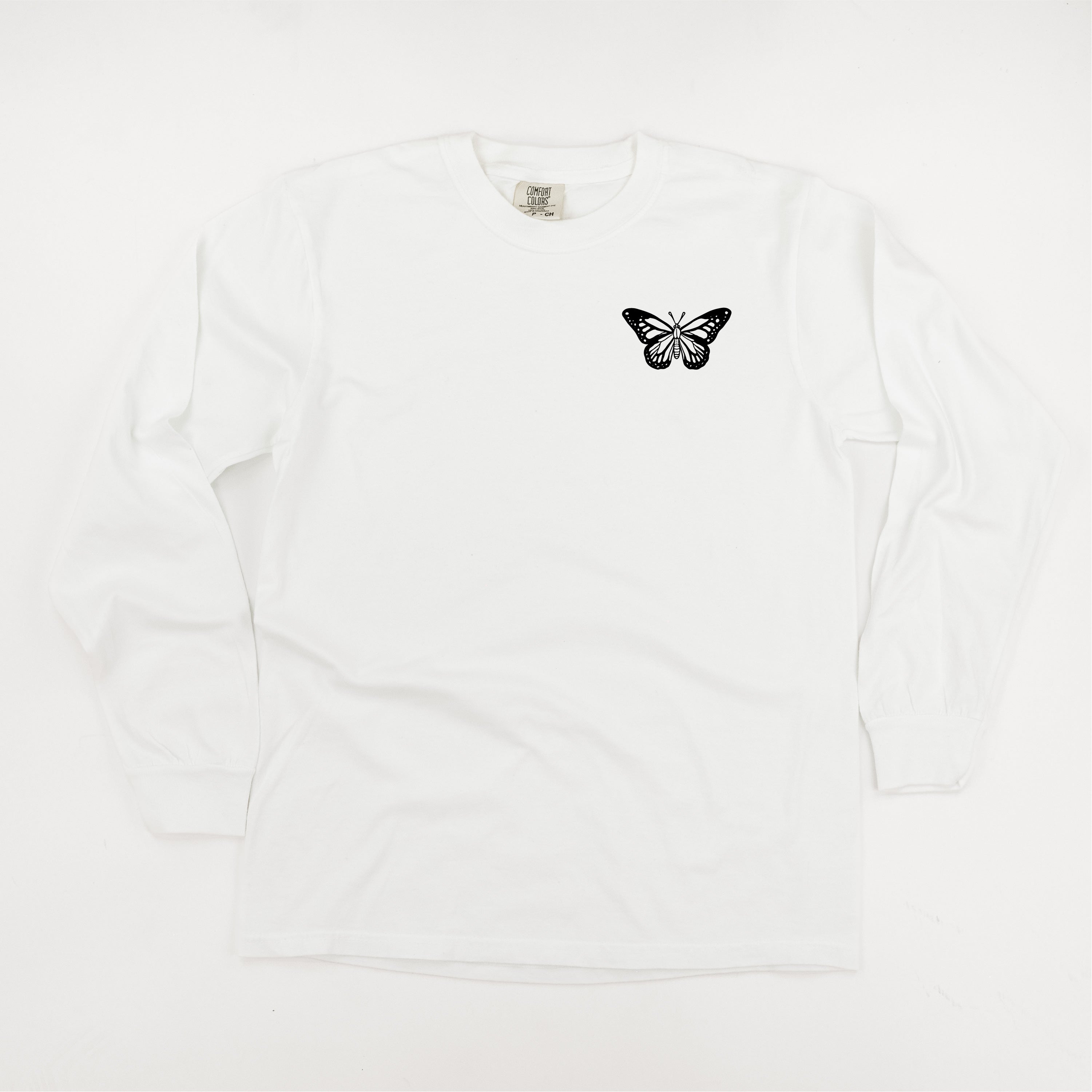 Butterfly - Long Sleeve Comfort Colors Tee