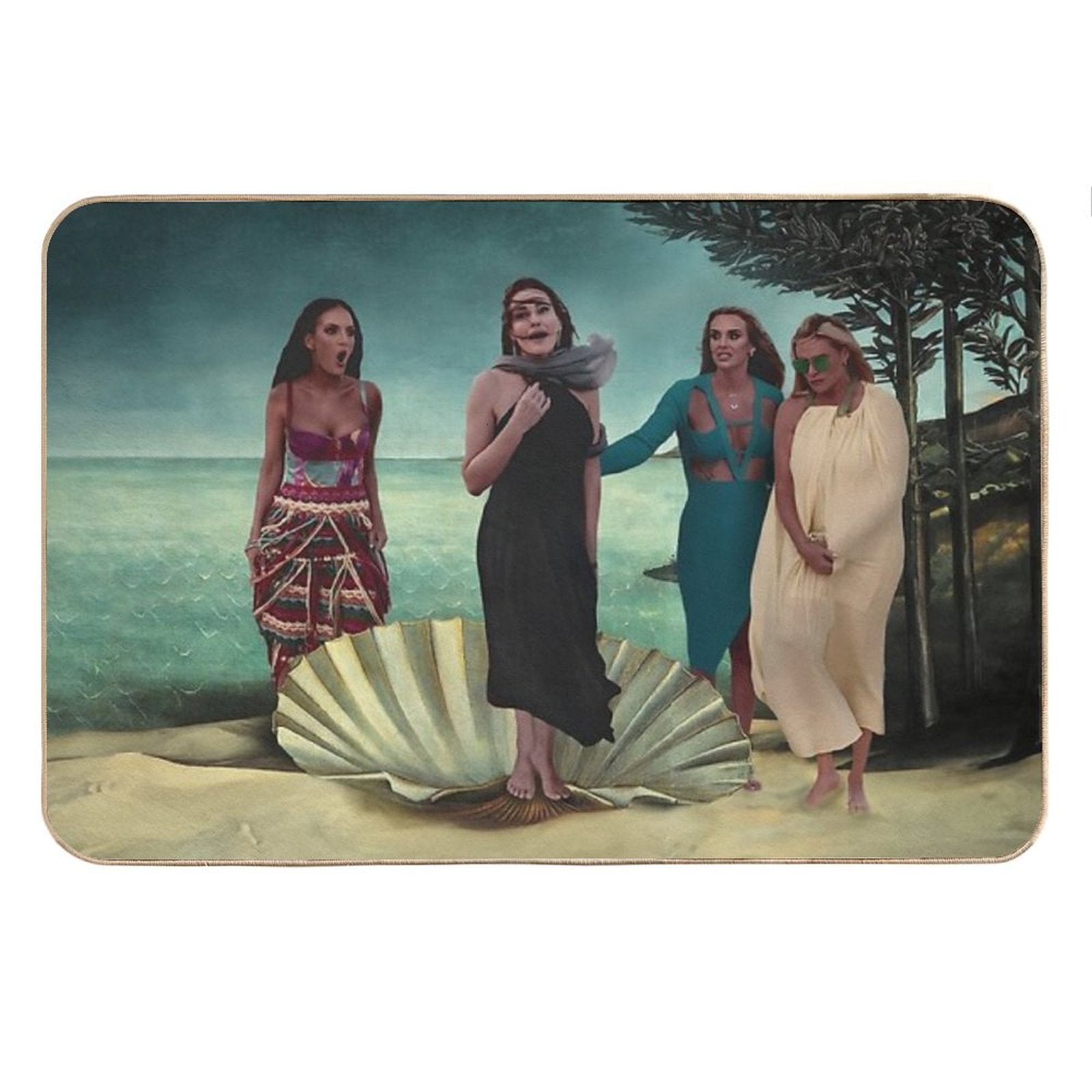 The Real Housewives of Shock Wave Bath Mat