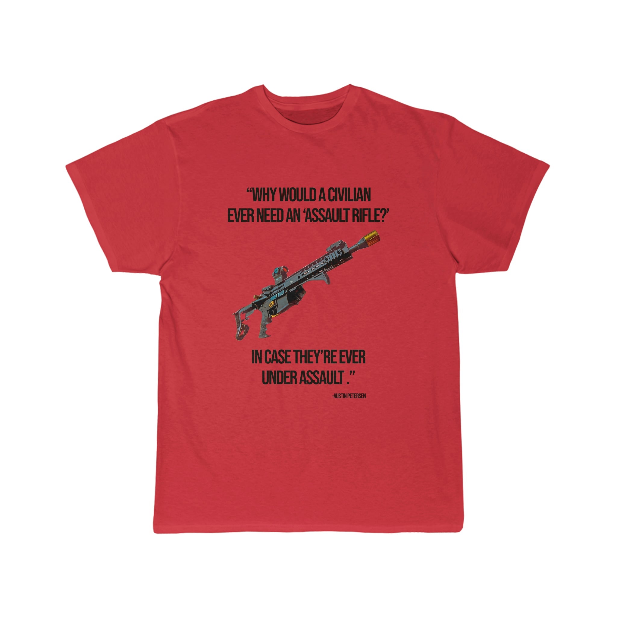 Assault Rifle Men&amp;#39;s and Ladies T