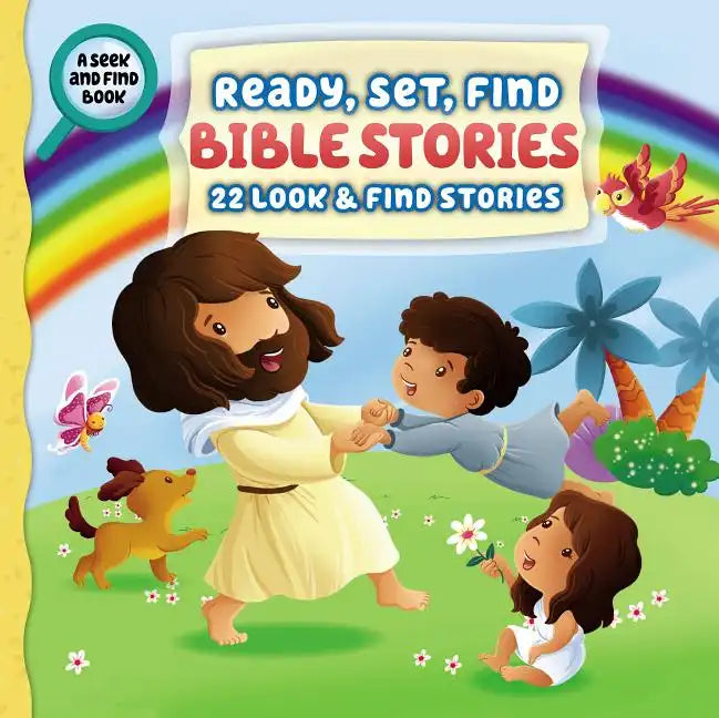 Ready, Set, Find Bible Stories: 22 Look and Find Stories - Board Book