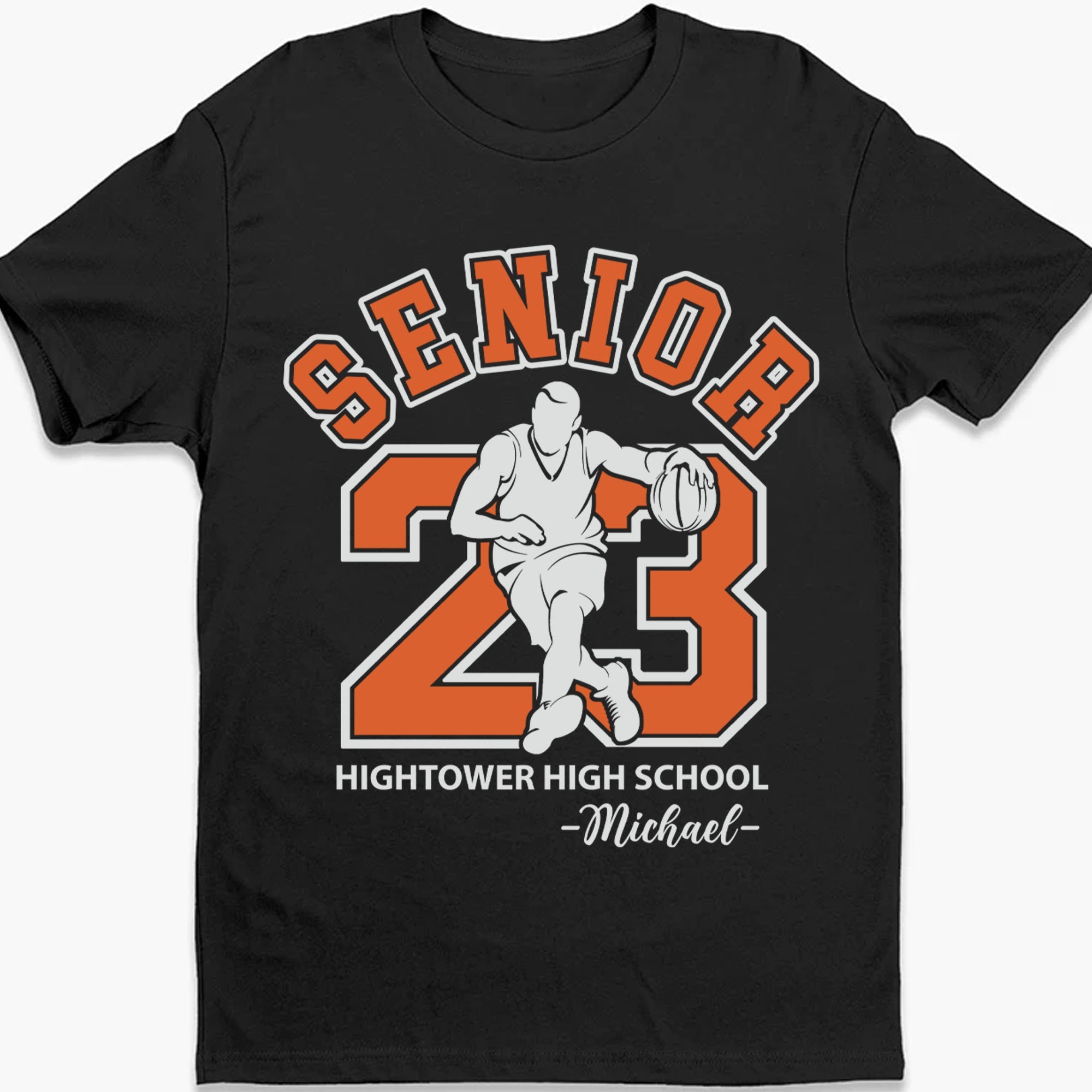 Basketball Senior 2024 Personalized Custom Graduation Shirt C633