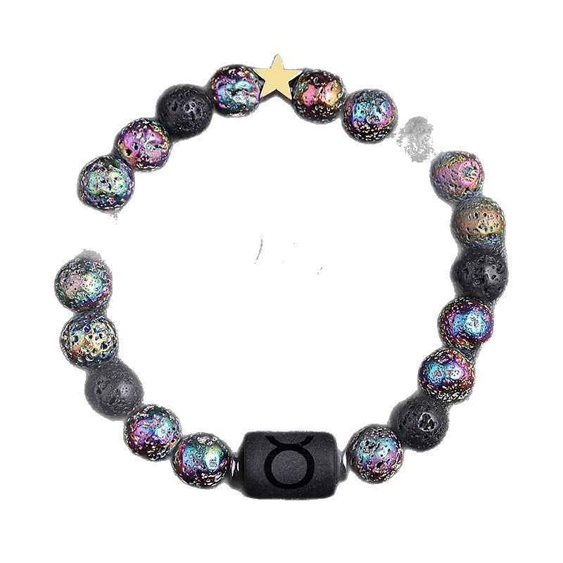 European and American Zodiac Twelve Constellation Bracelet - Beaded Design
