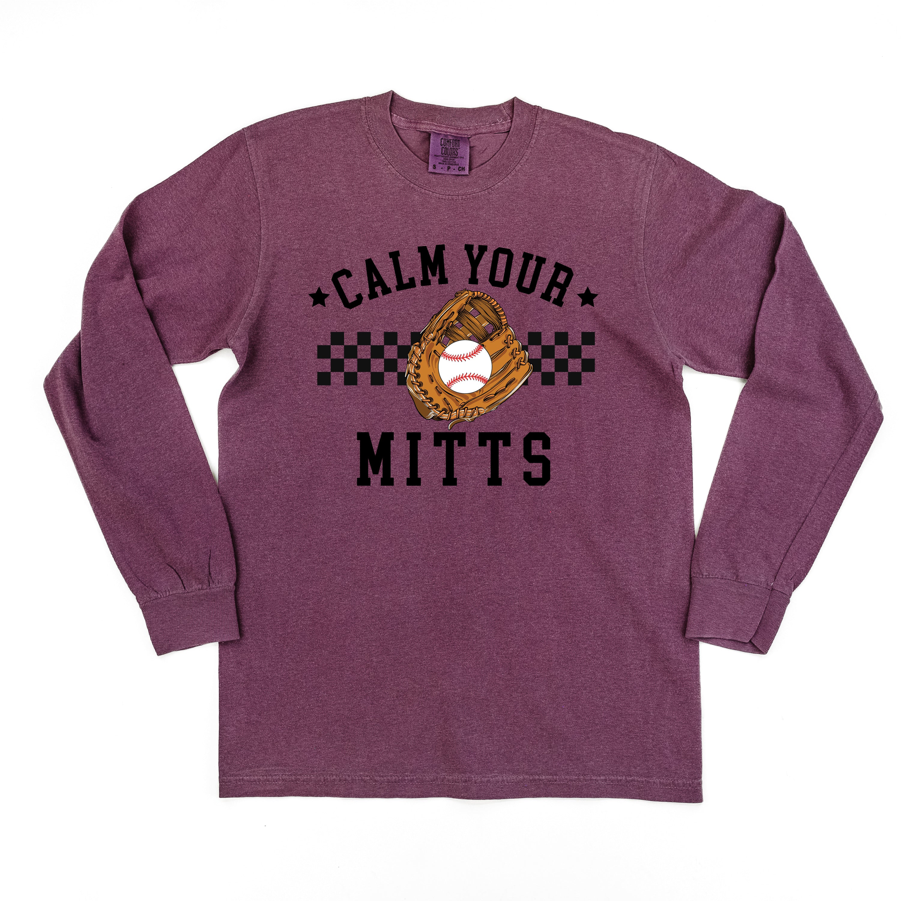 Calm Your Mitts - Long Sleeve Comfort Colors Tee