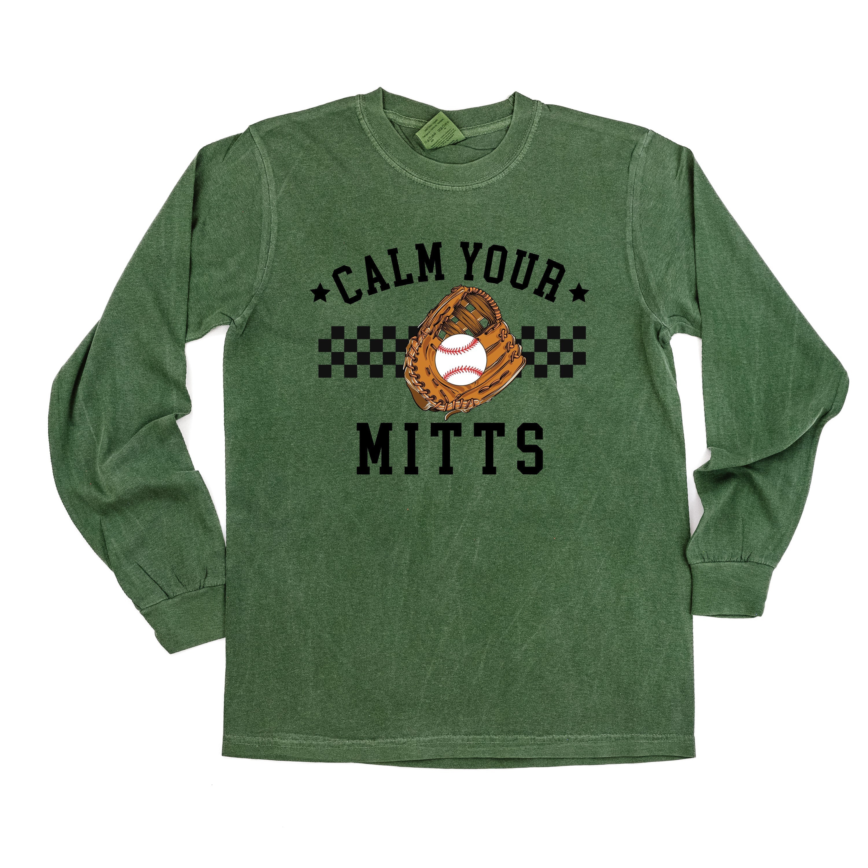 Calm Your Mitts - Long Sleeve Comfort Colors Tee