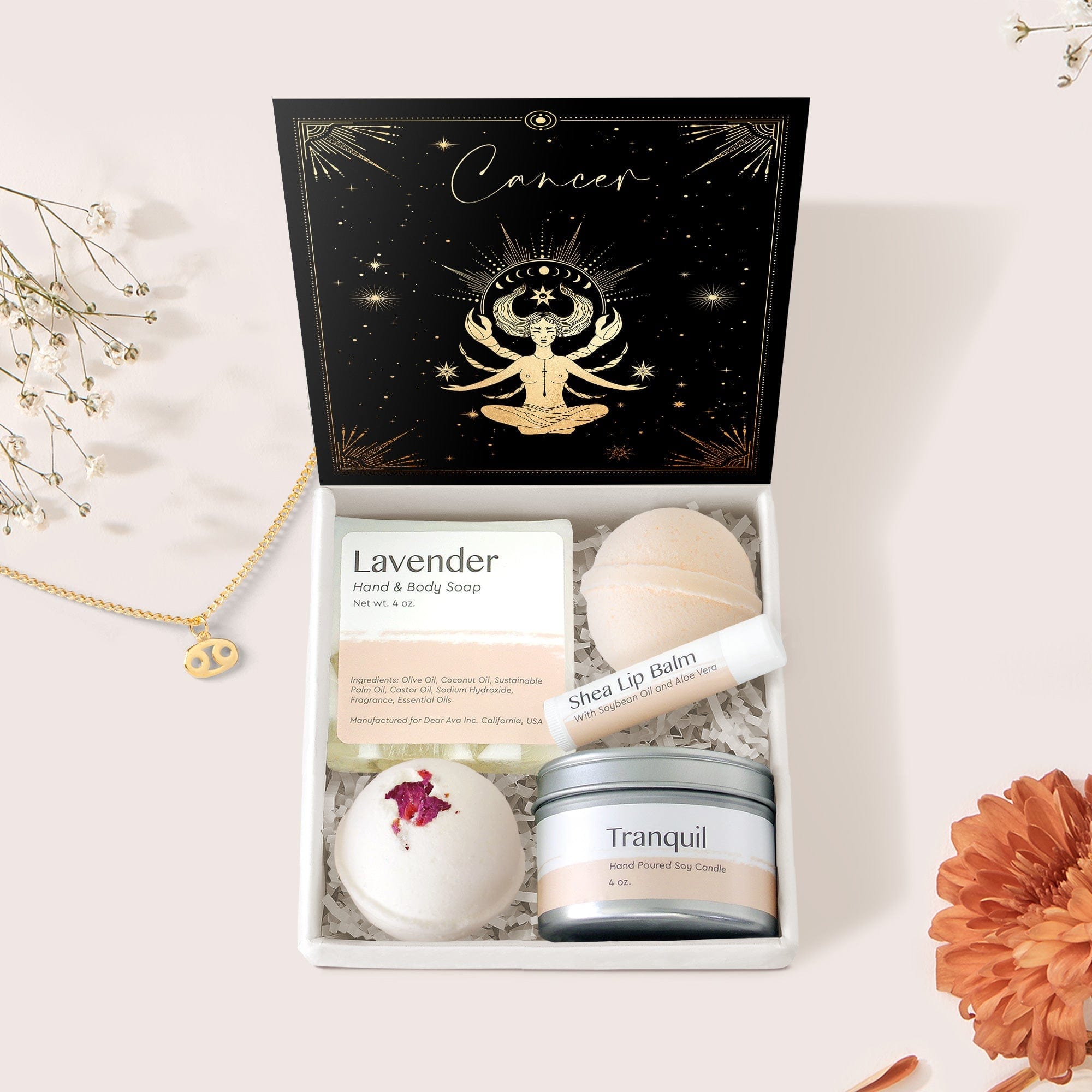 Cancer Deity Zodiac Gift Box Set
