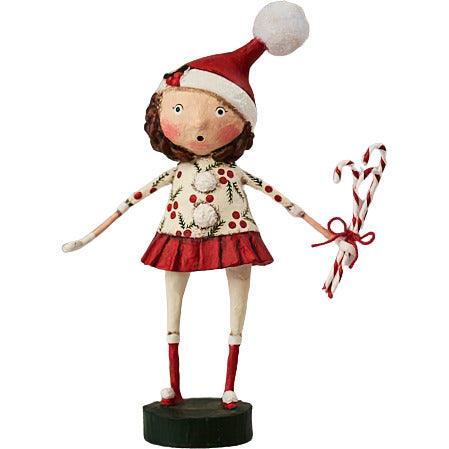 Candie&amp;#39;s Canes Holiday Figurine by Lori Mitchell