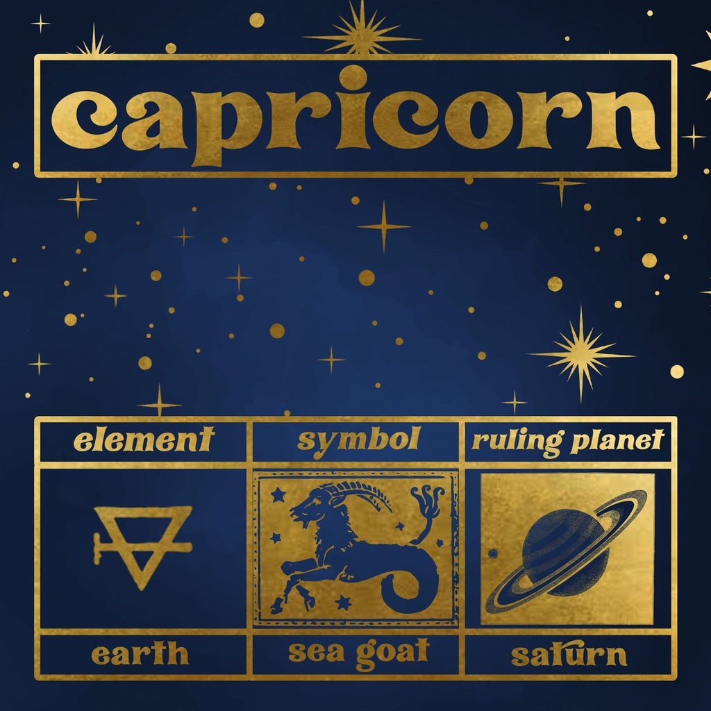 Capricorn Zodiac Gift Box Set