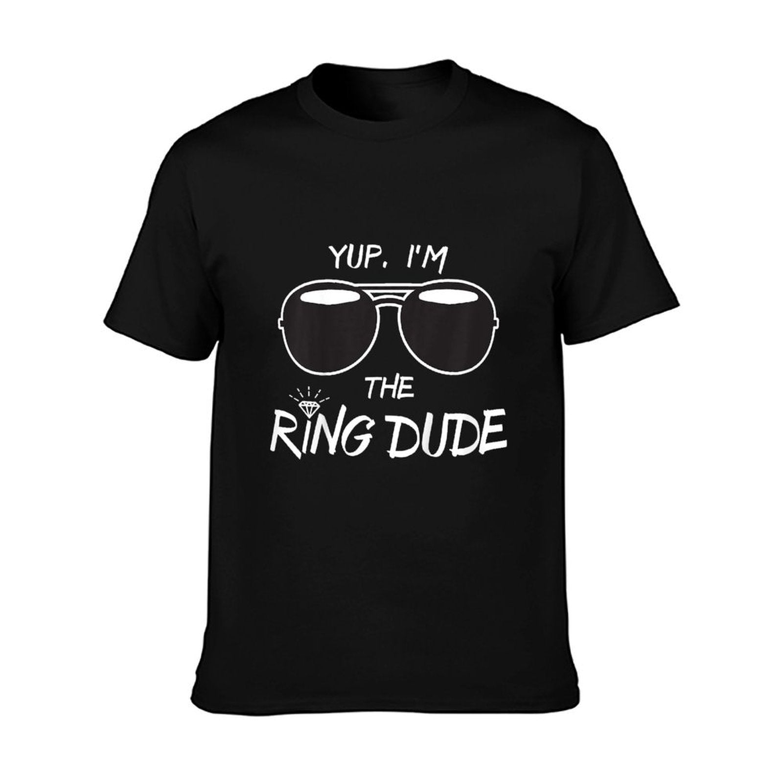 Yup I&amp;amp;#39;m The Ring Dude - Funny Kids Ring Bearer T-Shirt