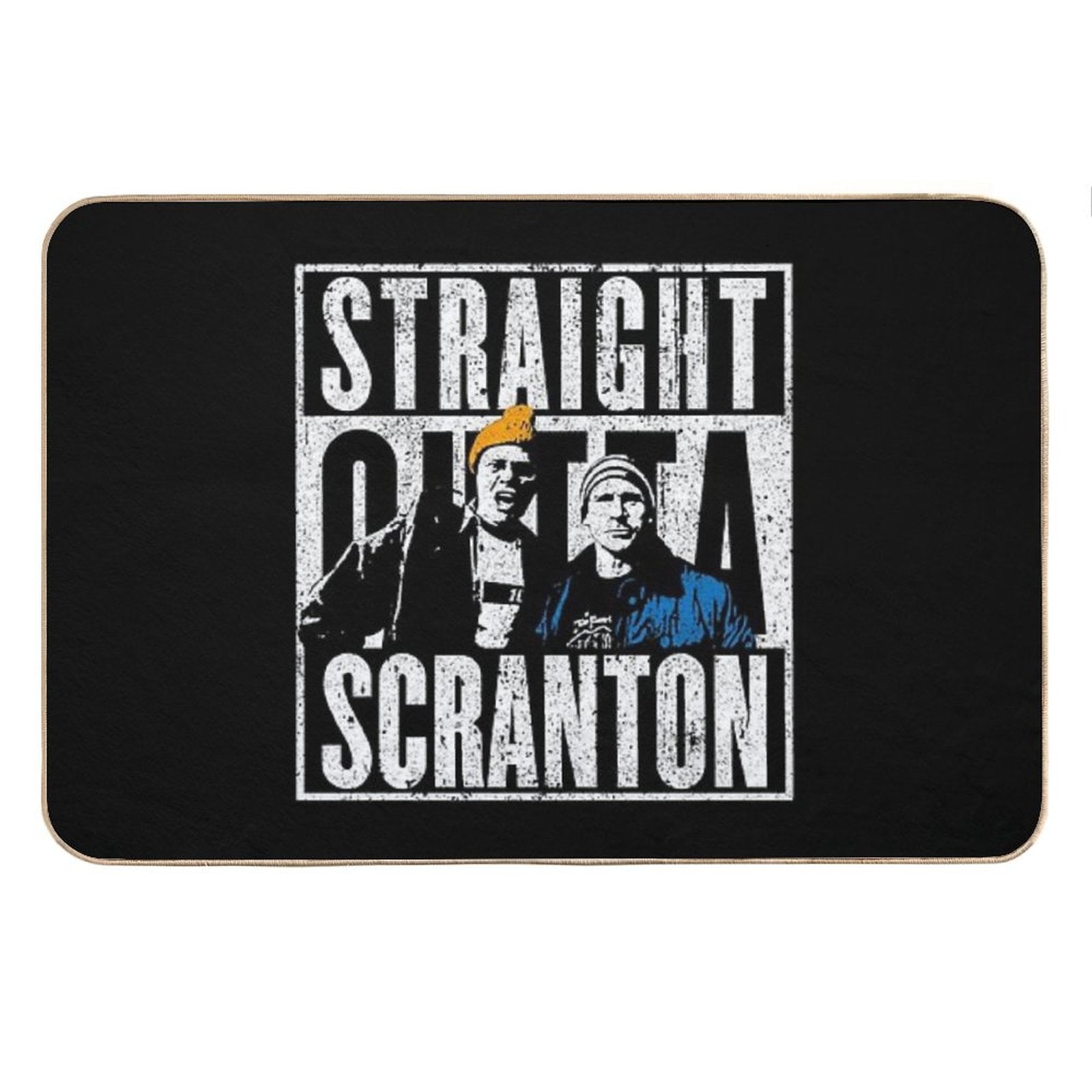 Straight Outta Scranton - Lazy Scranton Bath Mat
