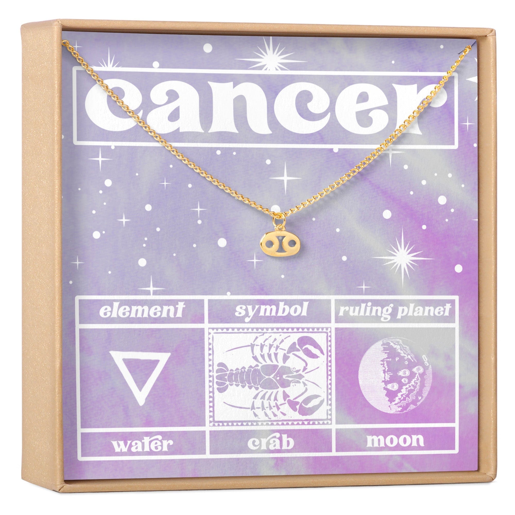CELESTIAL CANCER ZODIAC NECKLACE