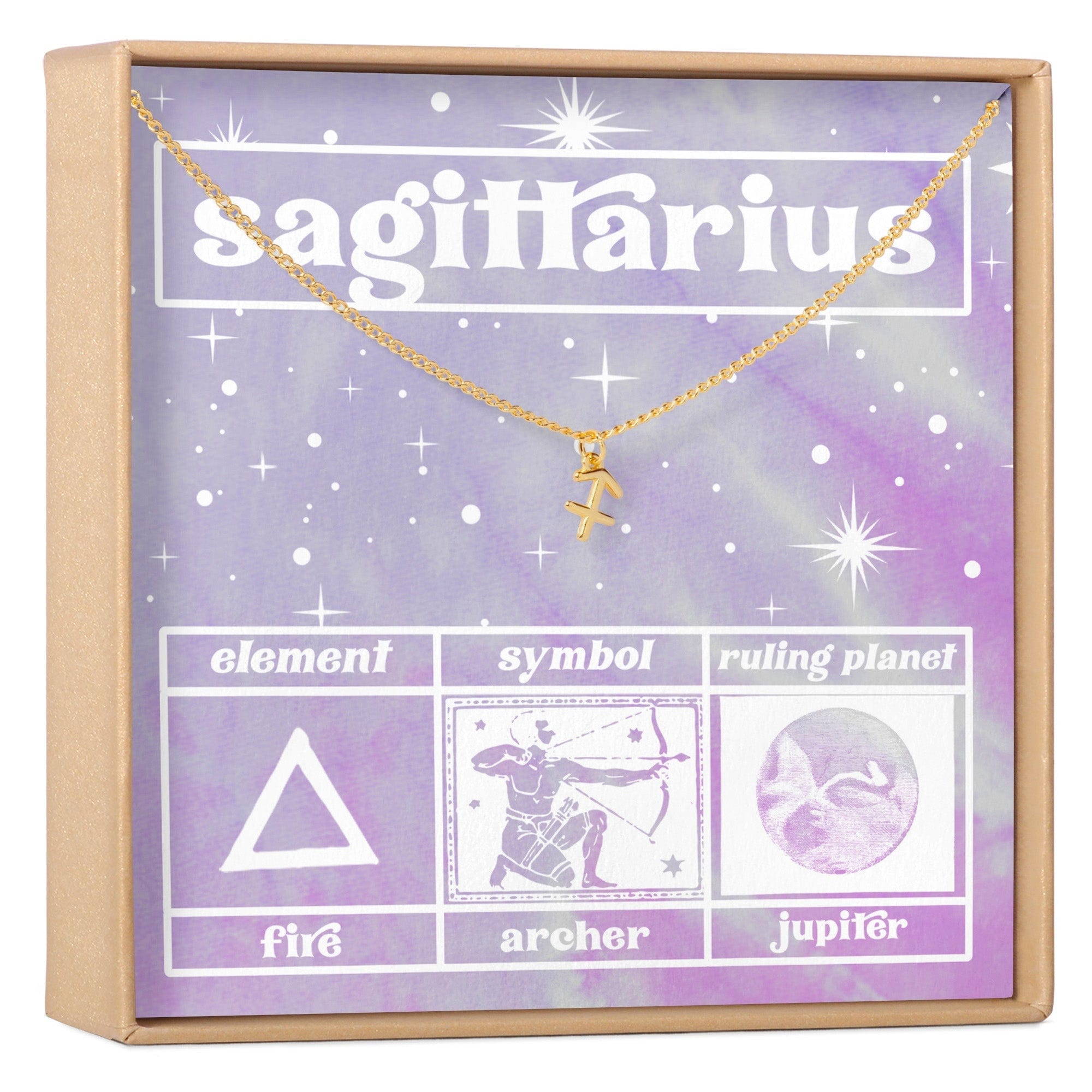 CELESTIAL SAGITTARIUS ZODIAC NECKLACE