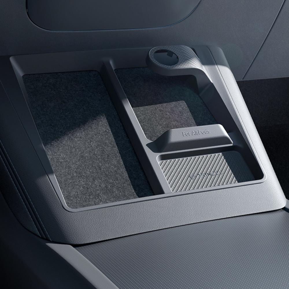 3-in-1 Wireless Charging Anti-Slip Organizer for Model 3 Highland / Model Y Juniper | TESERY