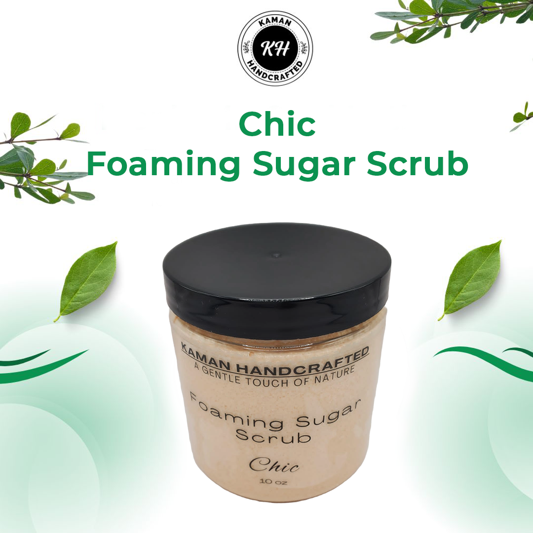 Chic Foaming Sugar Scrub