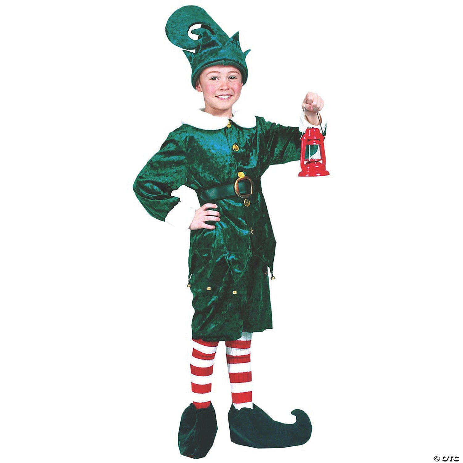 Child&amp;#39;s Holly Jolly Elf Costume - Extra Small