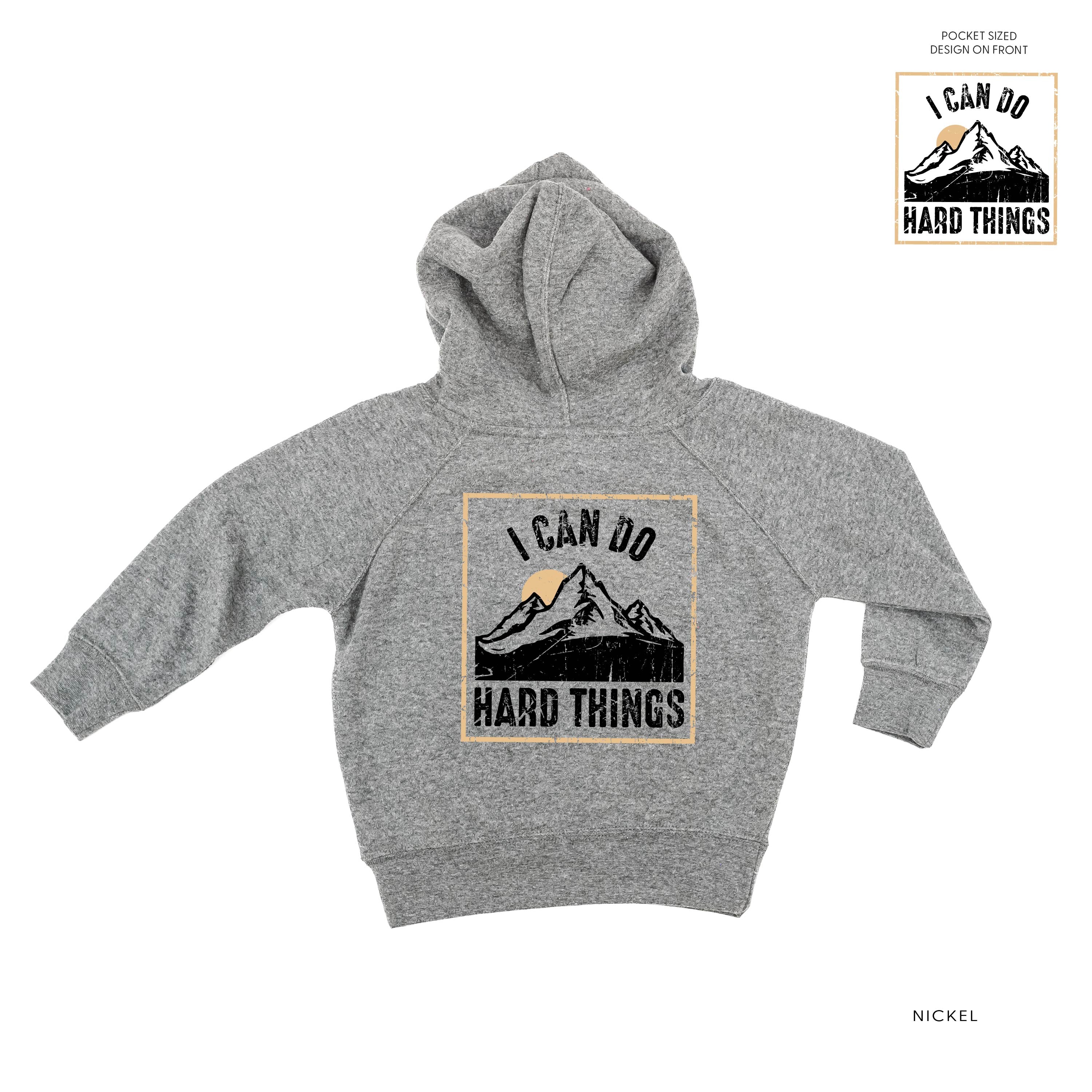 I Can Do Hard Things (pf &amp;amp; b) - Child HOODIE