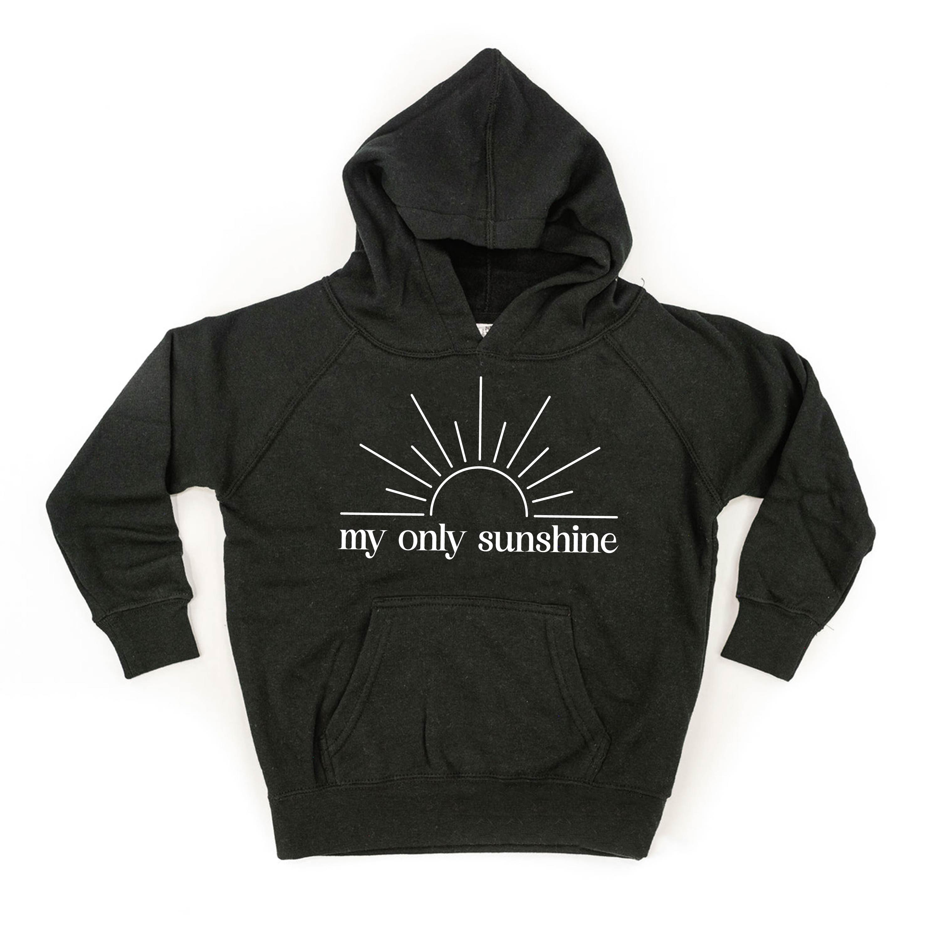 My Only Sunshine w/ Full Sun on Back - Child Hoodie