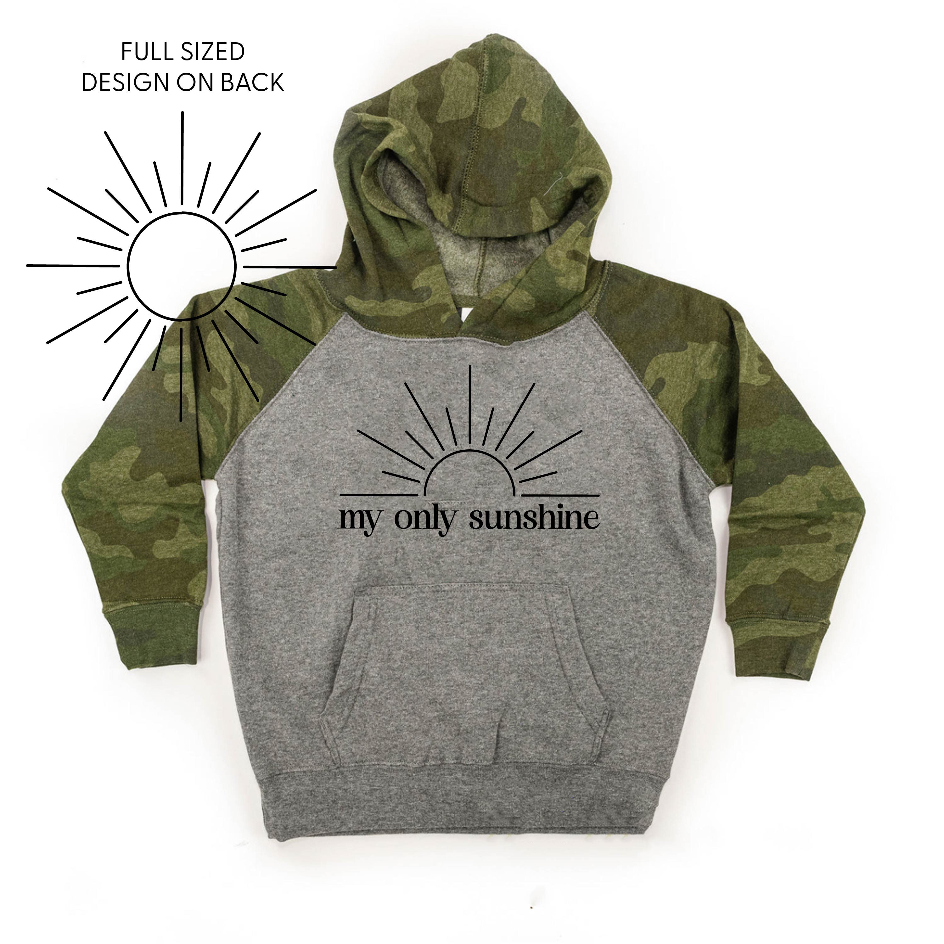 My Only Sunshine w/ Full Sun on Back - Child Hoodie