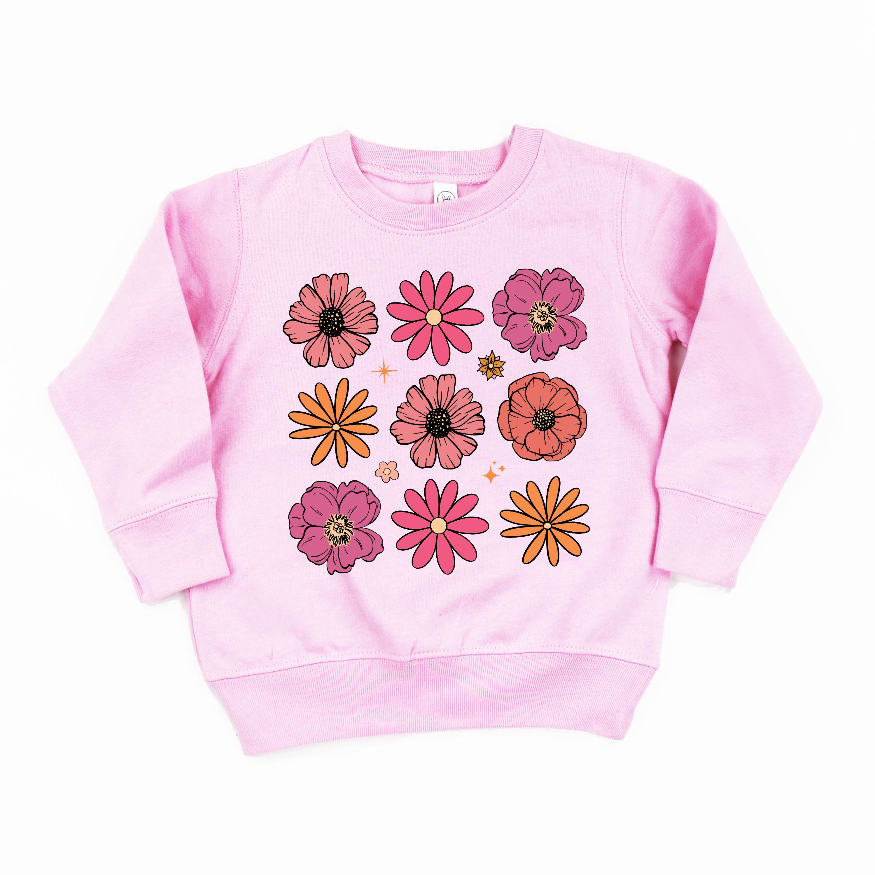 3x3 Spring Flowers - Child Sweater