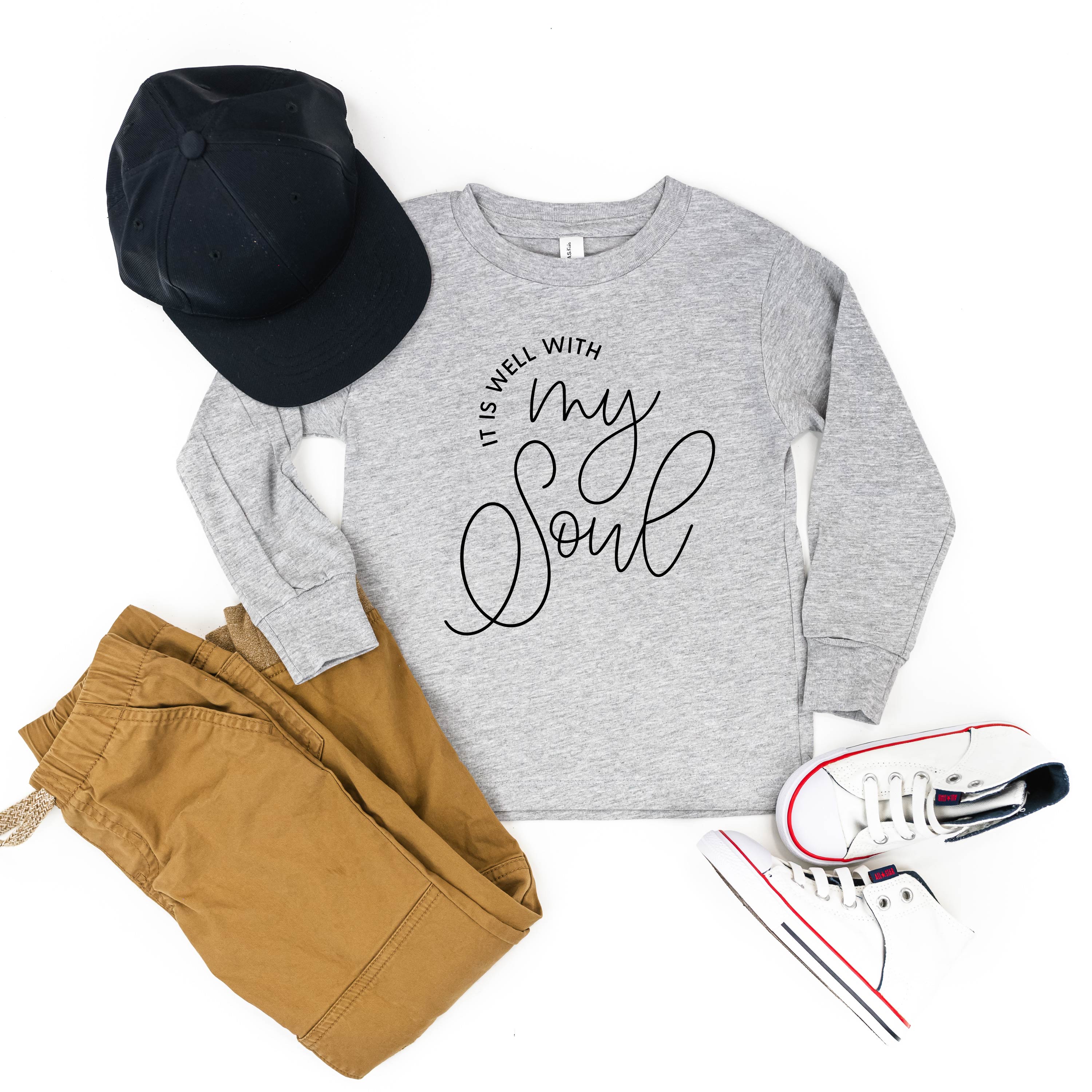It Is Well With My Soul - Child Long Sleeve Tee