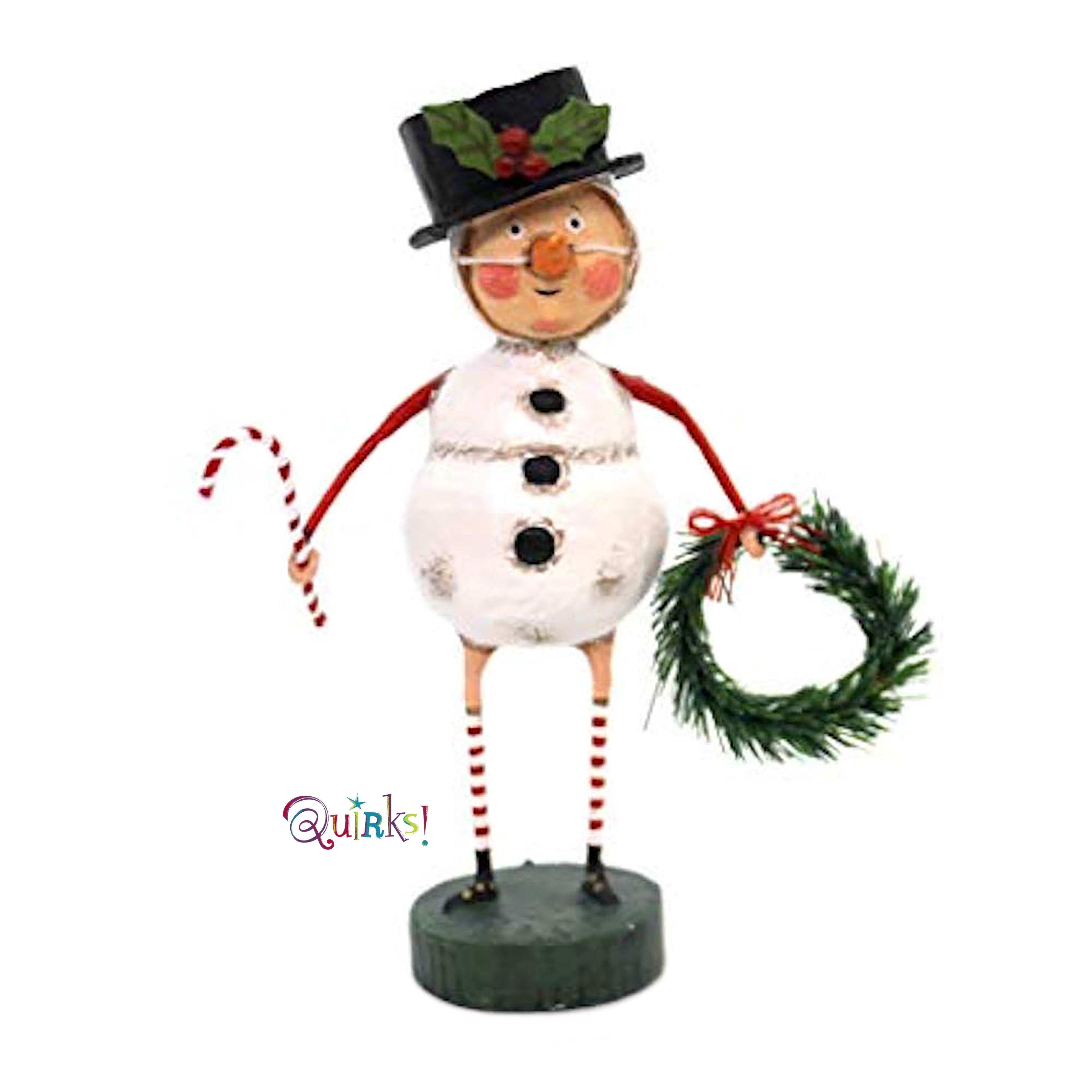 Chilly Willy Snowman Lori Mitchell Collectible Figurine