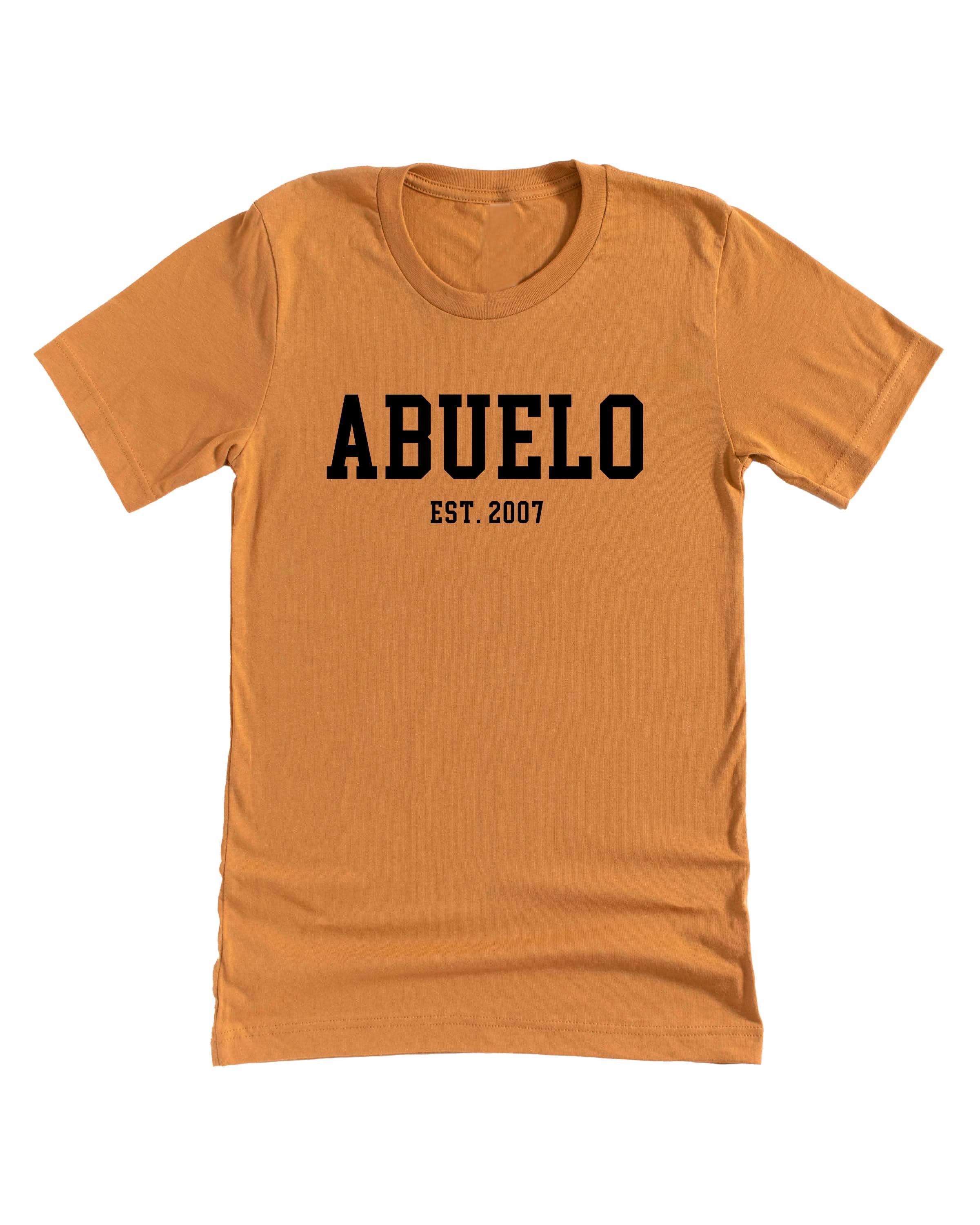 &quot;(Choose Your Grandpa Name) - Est. (Select Your Year)&quot; ﻿- Unisex Tee