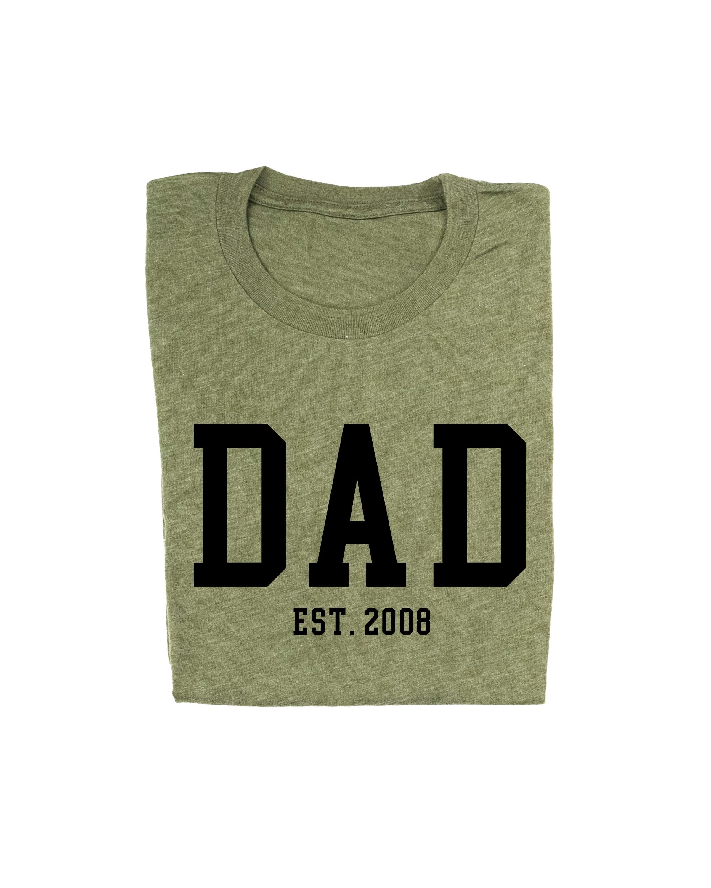 &quot;(Choose Your Grandpa Name) - Est. (Select Your Year)&quot; ﻿- Unisex Tee