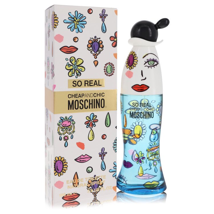 Cheap &amp;amp; Chic So Real by Moschino Eau De Toilette Spray 3.4 oz for Women