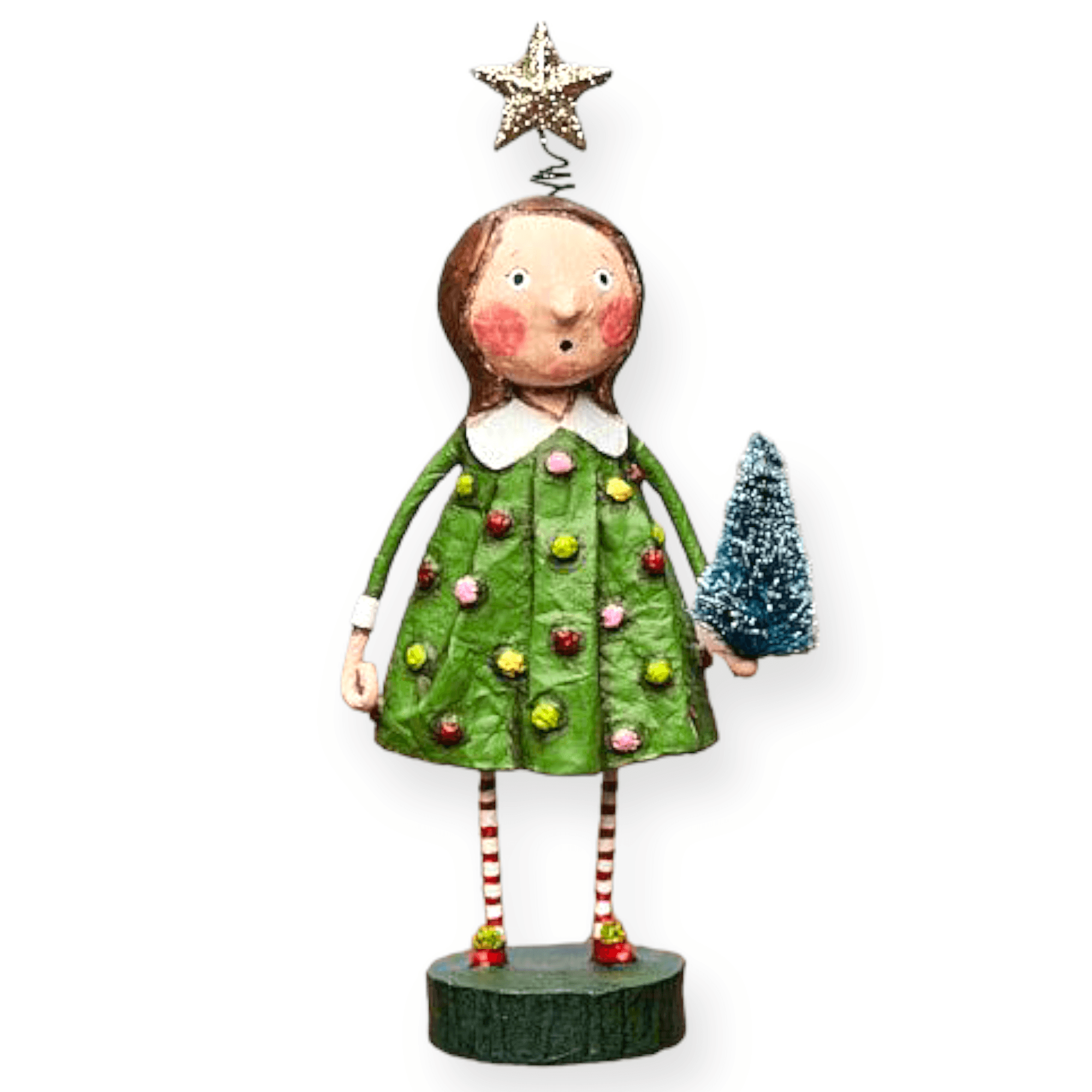 Chrissy Christmas Figurine by Lori Mitchell