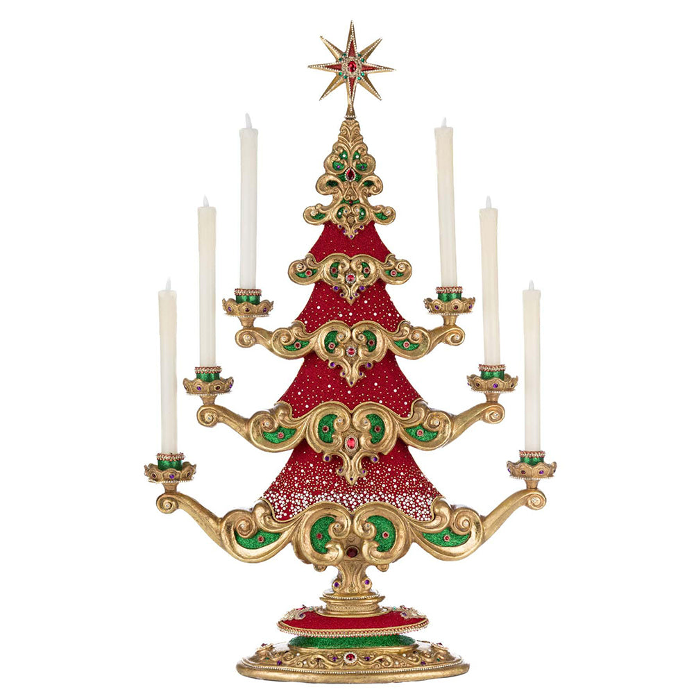 Christmas Ball Tree with Candles by Katherine&amp;#39;s Collection
