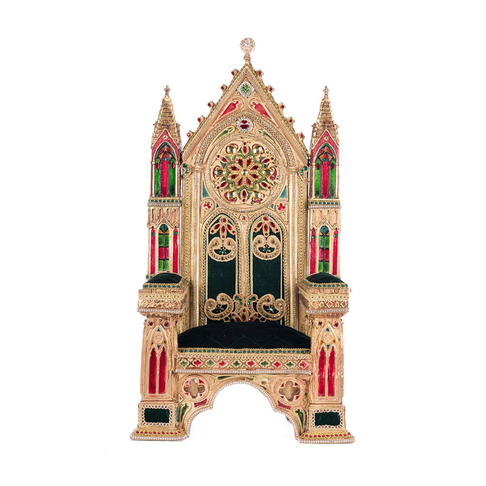 Christmas Castle Santa Chair by Katherine&amp;#39;s Collection