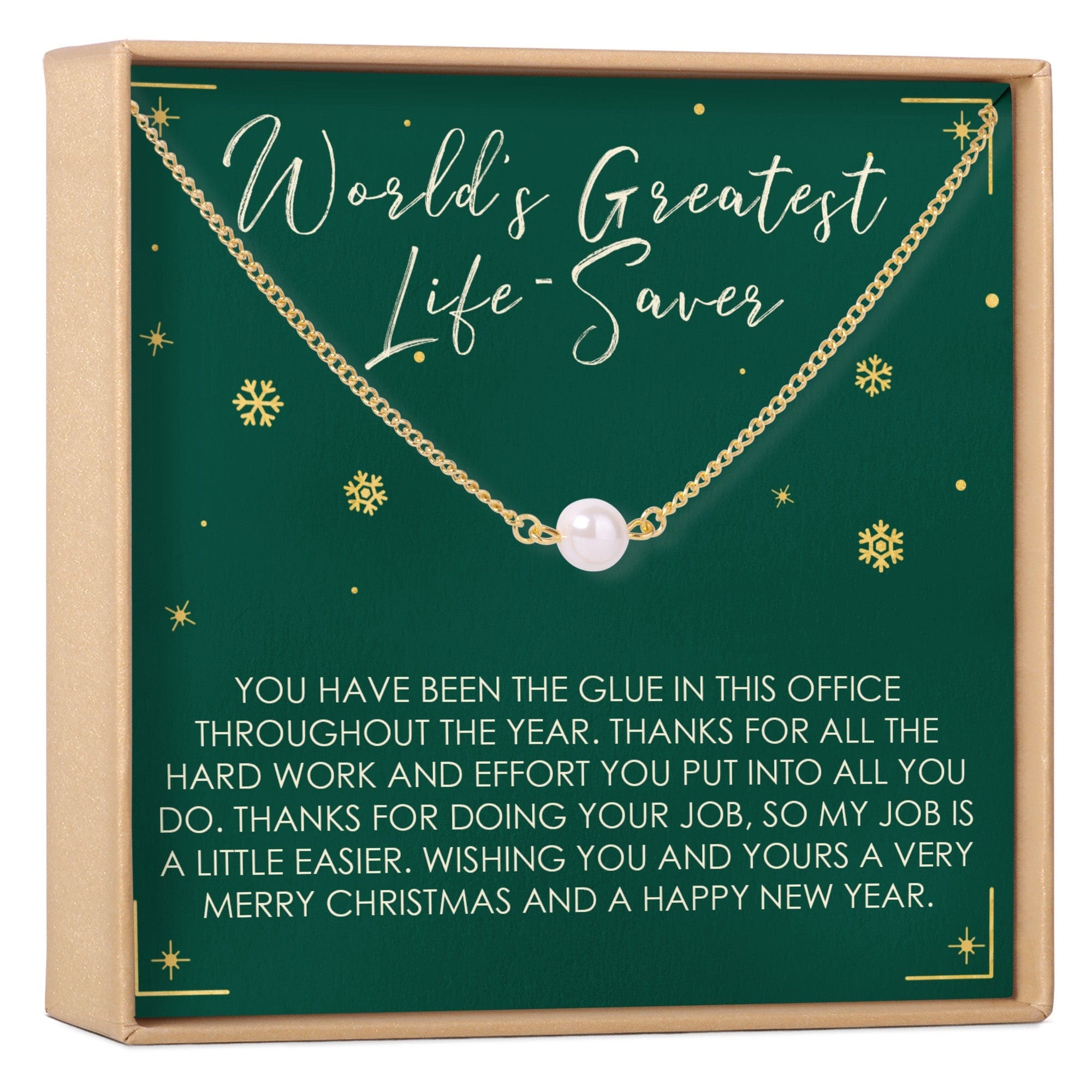 Christmas Gift for Administrative Assistant Necklace, Multiple Styles