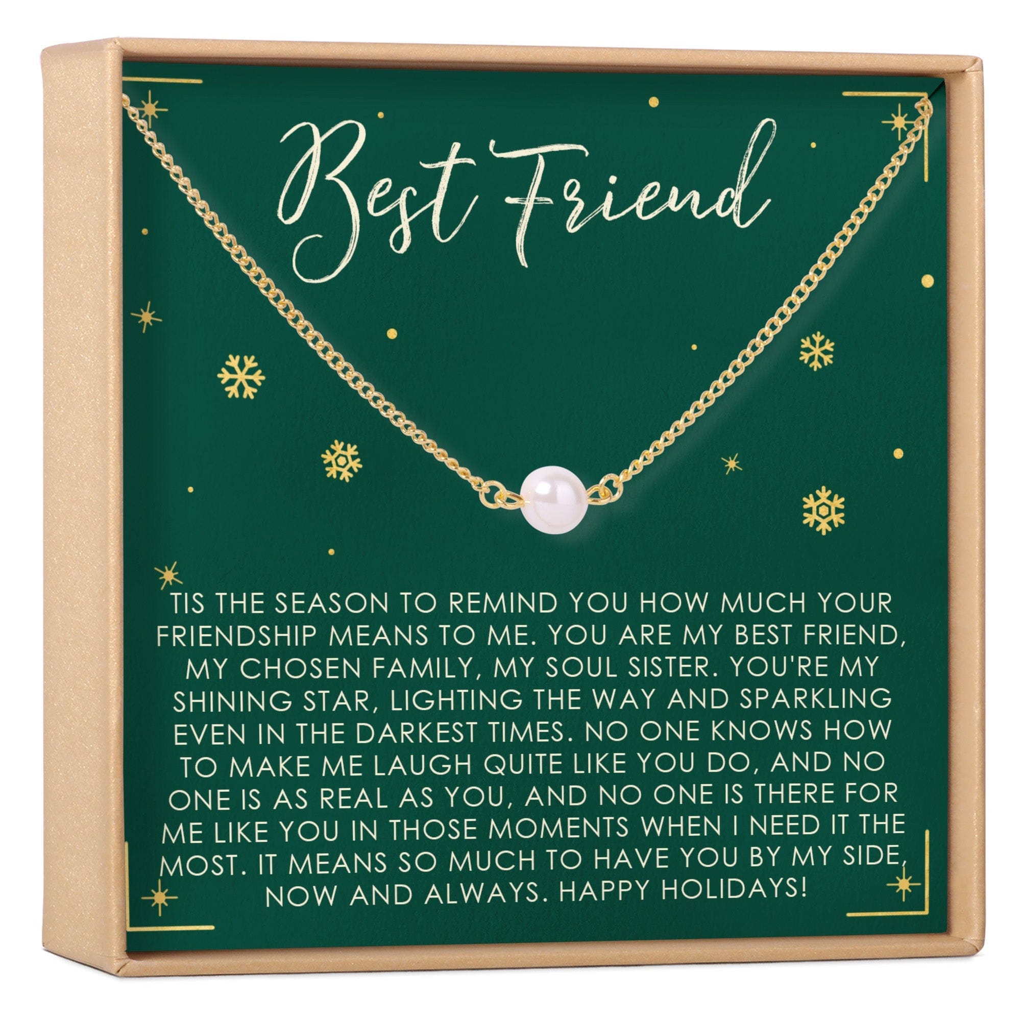 Christmas Gift for Best Friend Necklace, Multiple Styles
