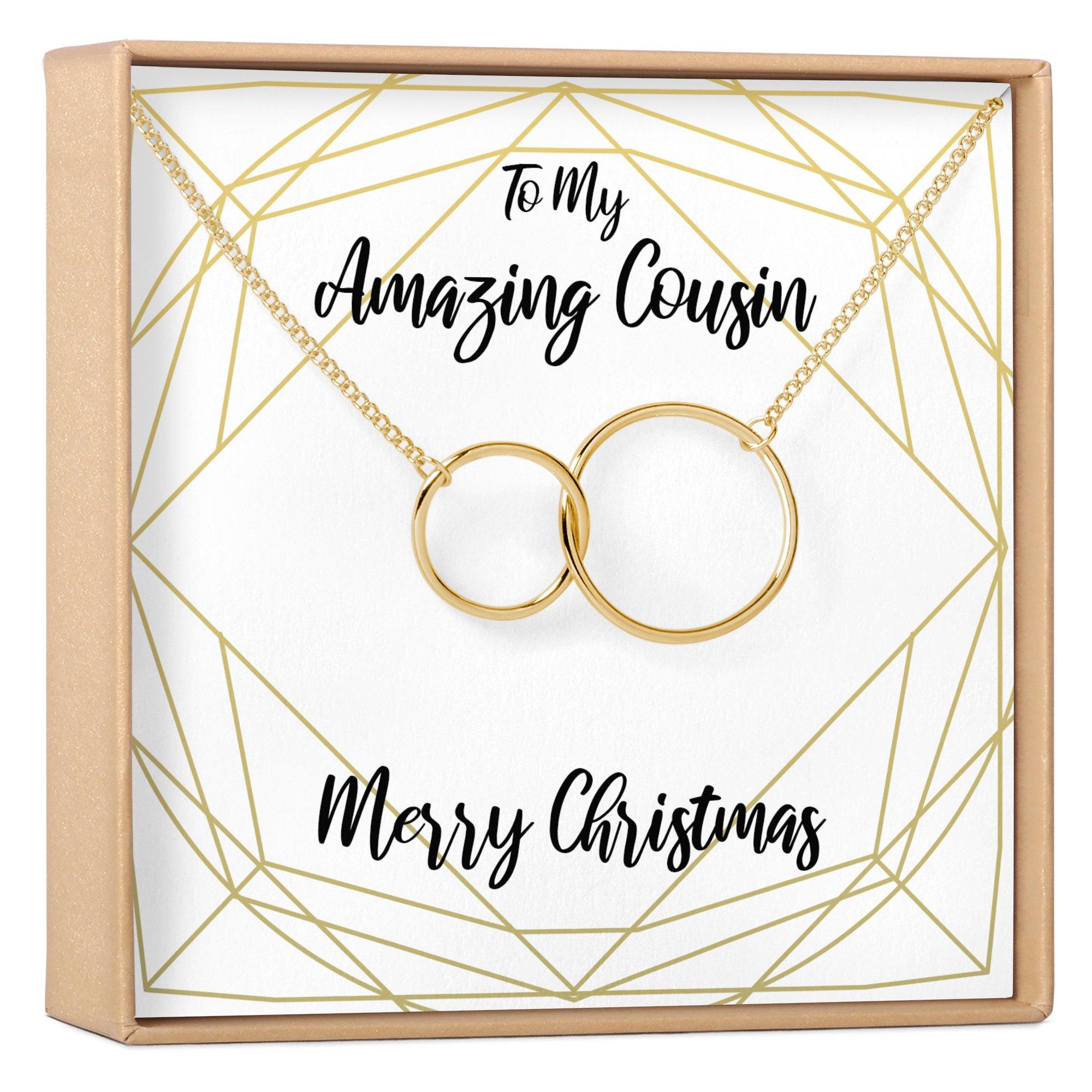 Christmas Gift for Cousin Necklace
