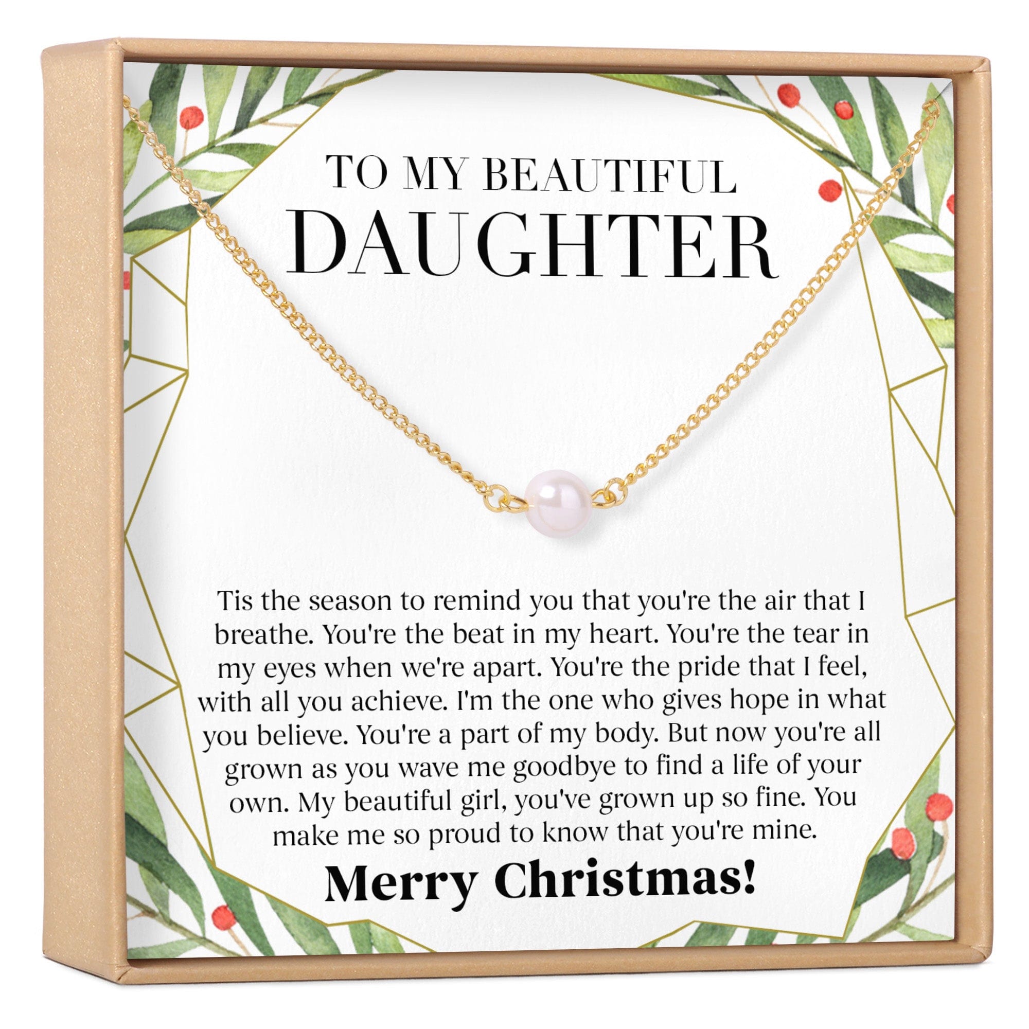 Christmas Gift for Daughter Necklace, Multiple Styles