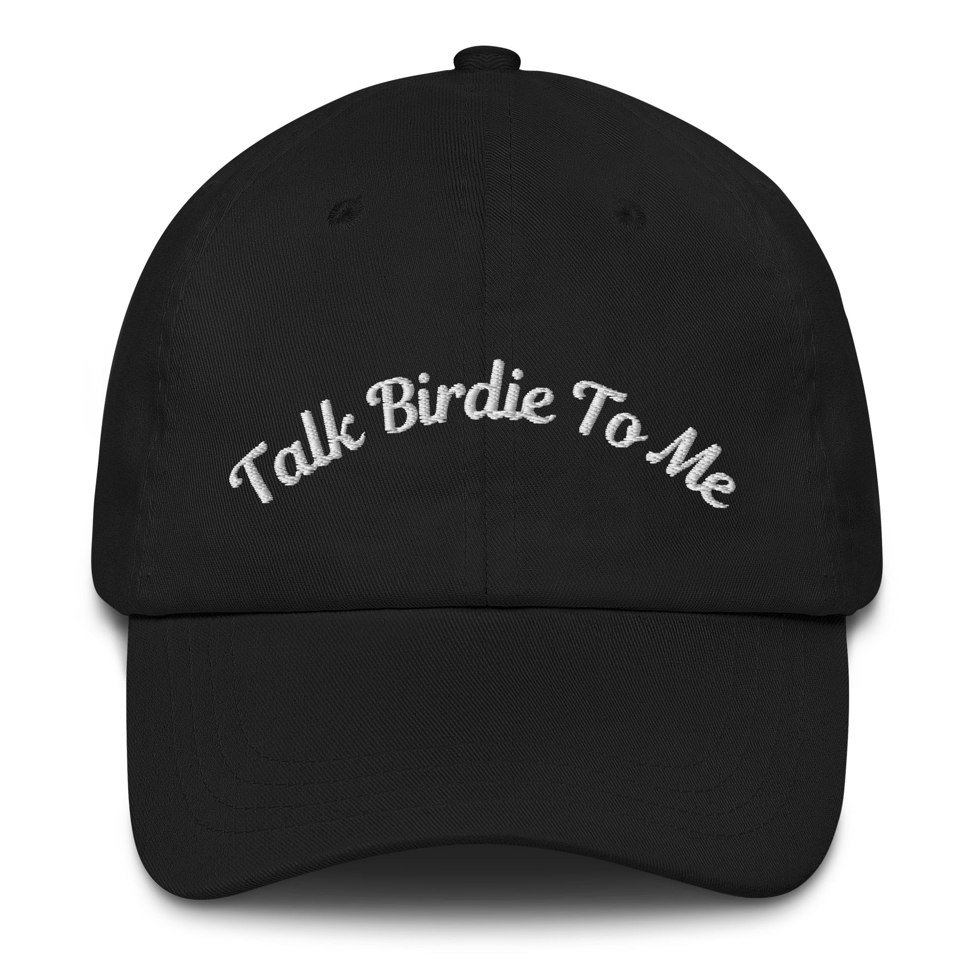 Talk Birdie To Me Embroidered Golf Hat for Women