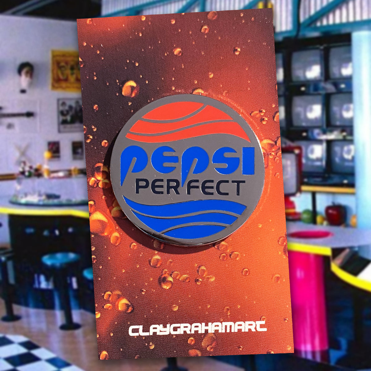 Future Perfect Hard Enamel Pin