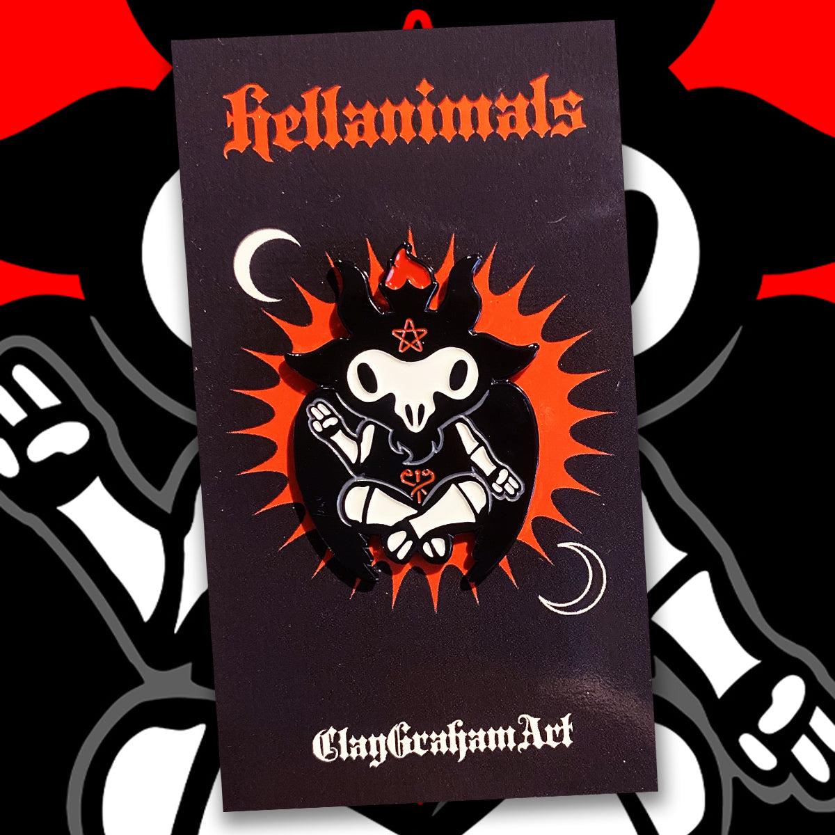 Hellanimals 1.5&amp;quot; Soft Enamel Pin