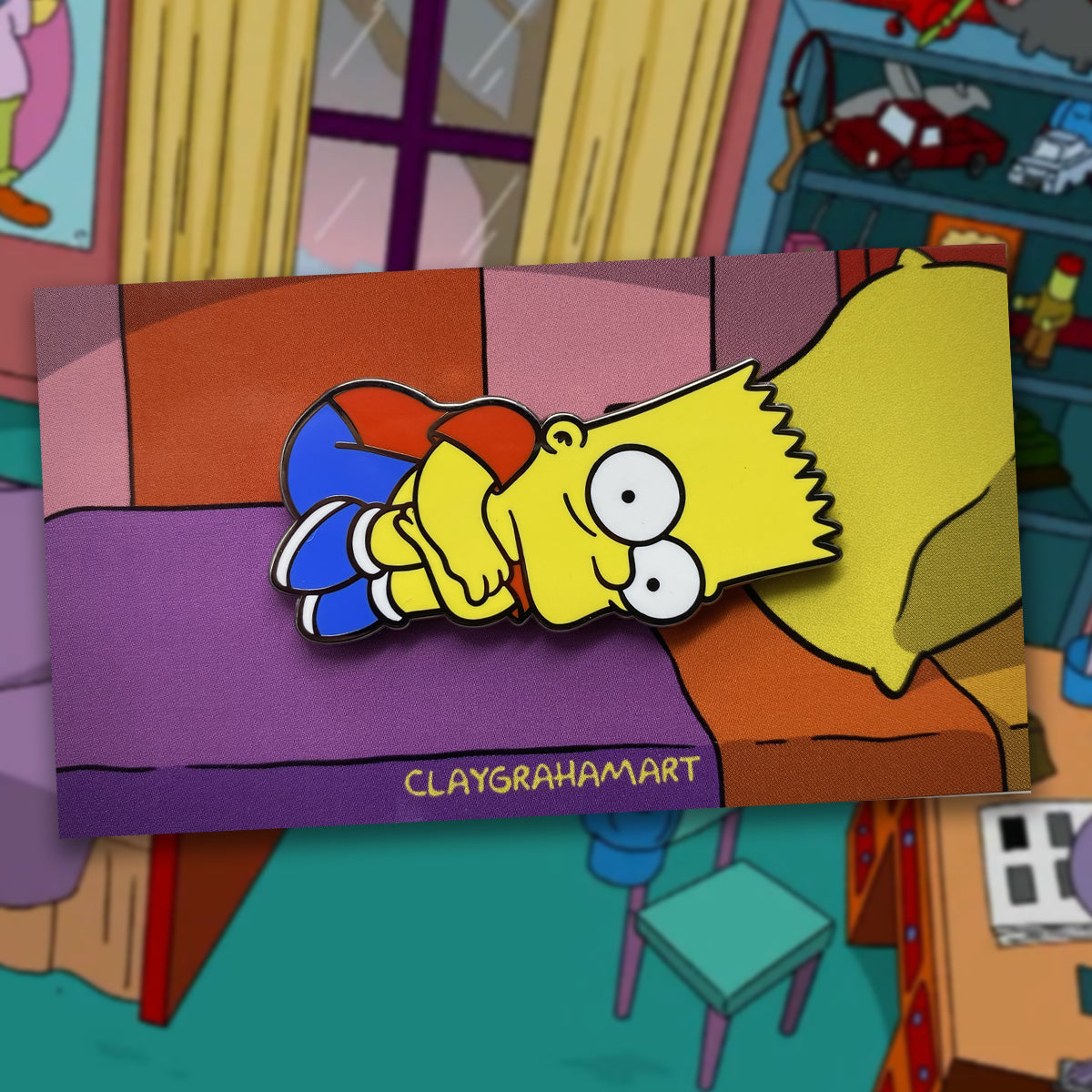 Boy Mood 2&amp;quot; hard enamel pin