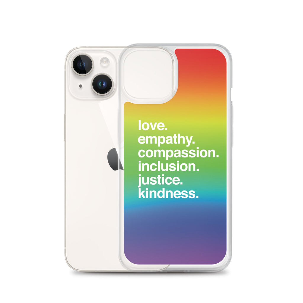 'Kindness Is' Pride iPhone Case