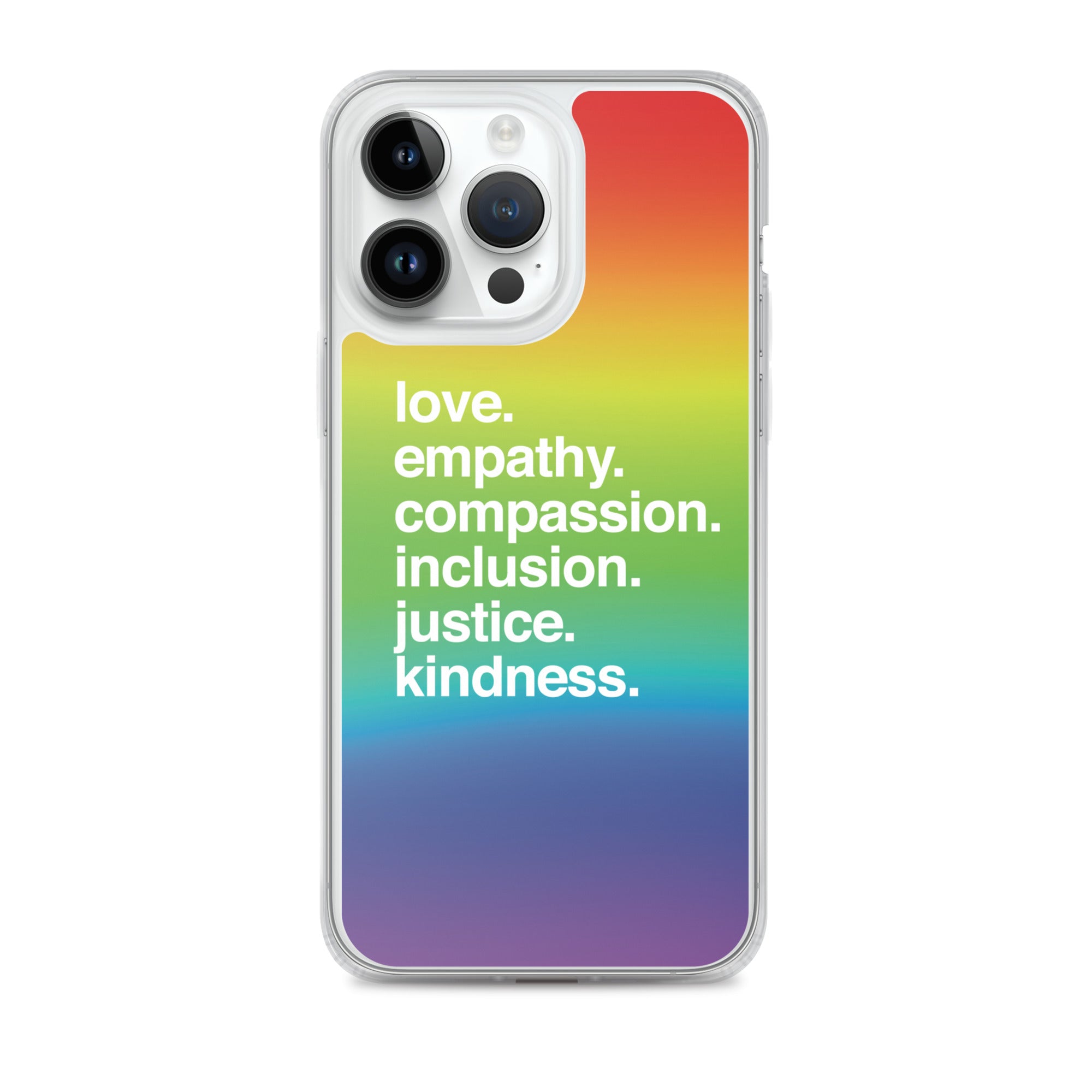 'Kindness Is' Pride iPhone Case