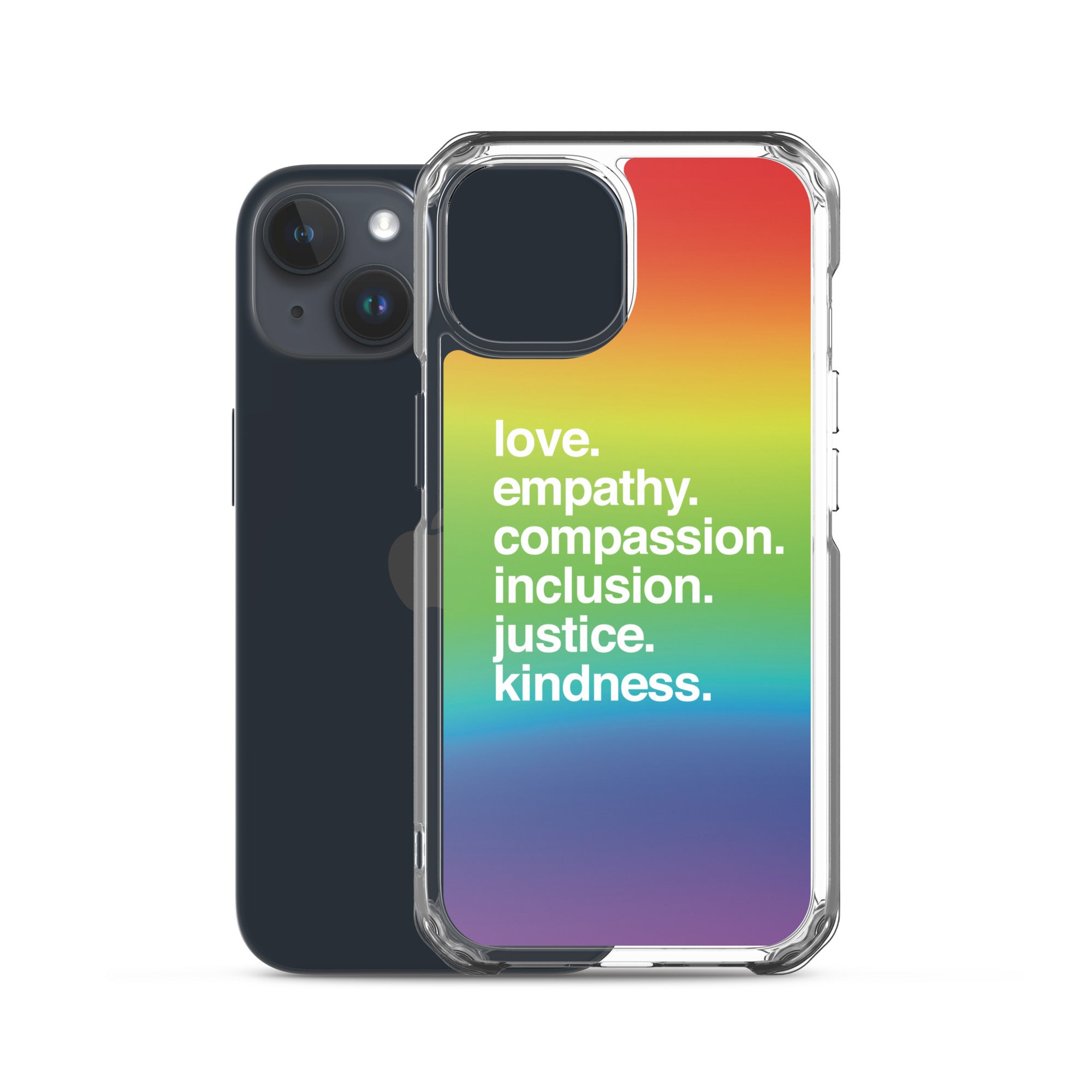 'Kindness Is' Pride iPhone Case