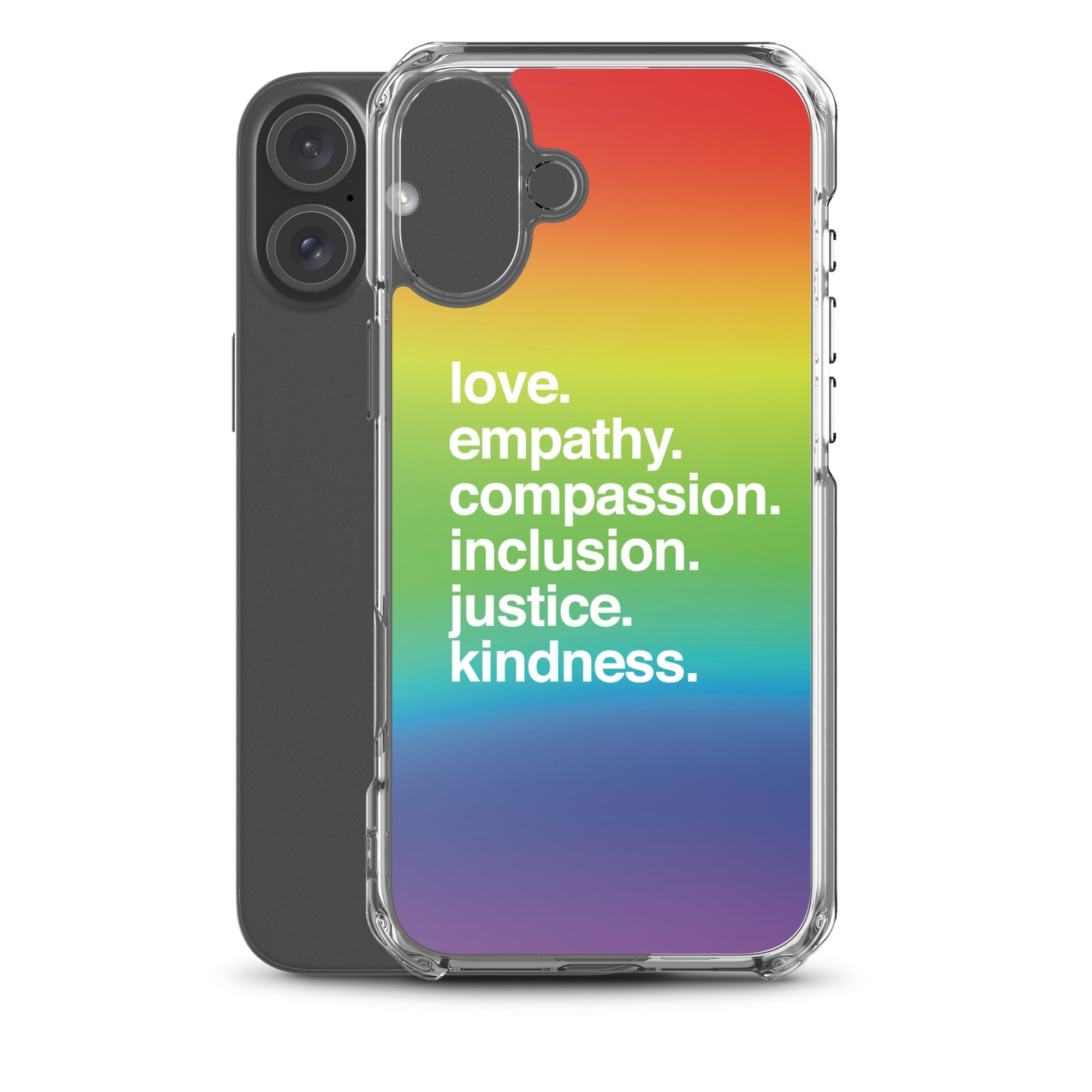 'Kindness Is' Pride iPhone Case