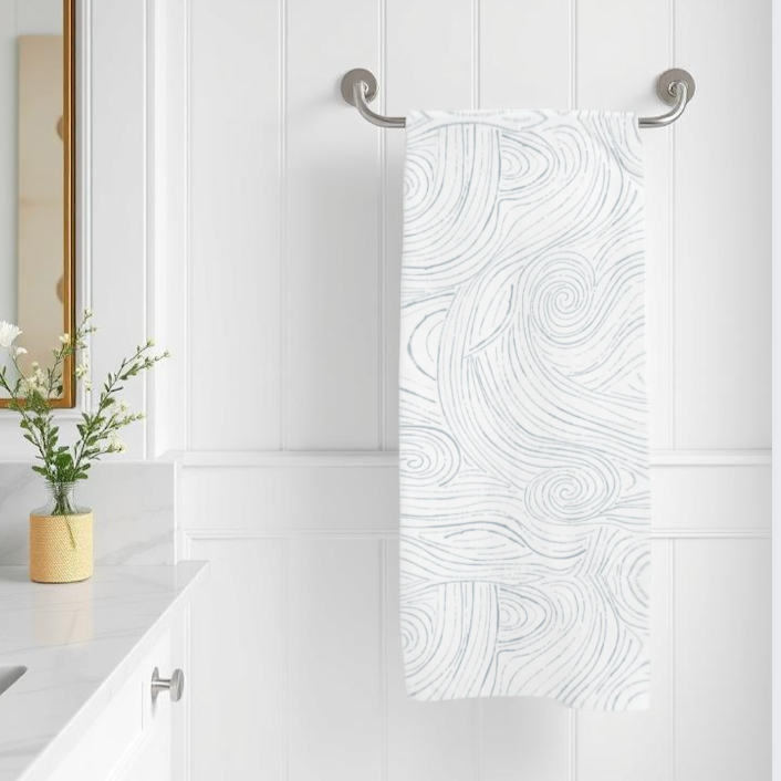 Coastal Bath Towel | Soft, Luxurious Towels for the Ultimate Beach-Inspired Bathroom