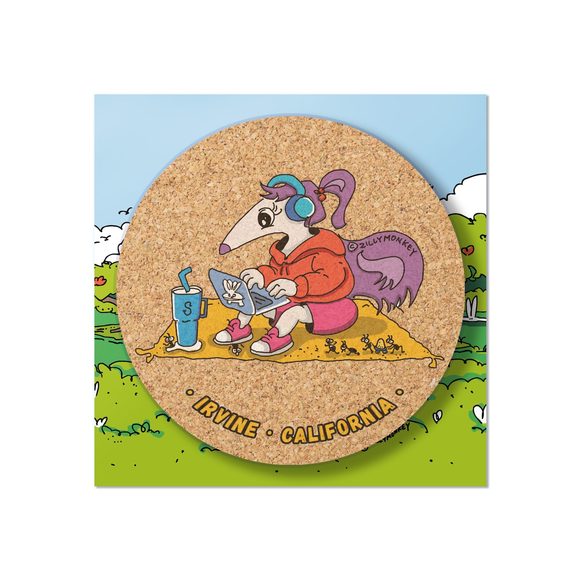 ZillyTales Coaster - The Anthill Chronicles, Irvine