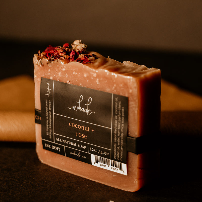 Coconut + Rose • All Natural Soap